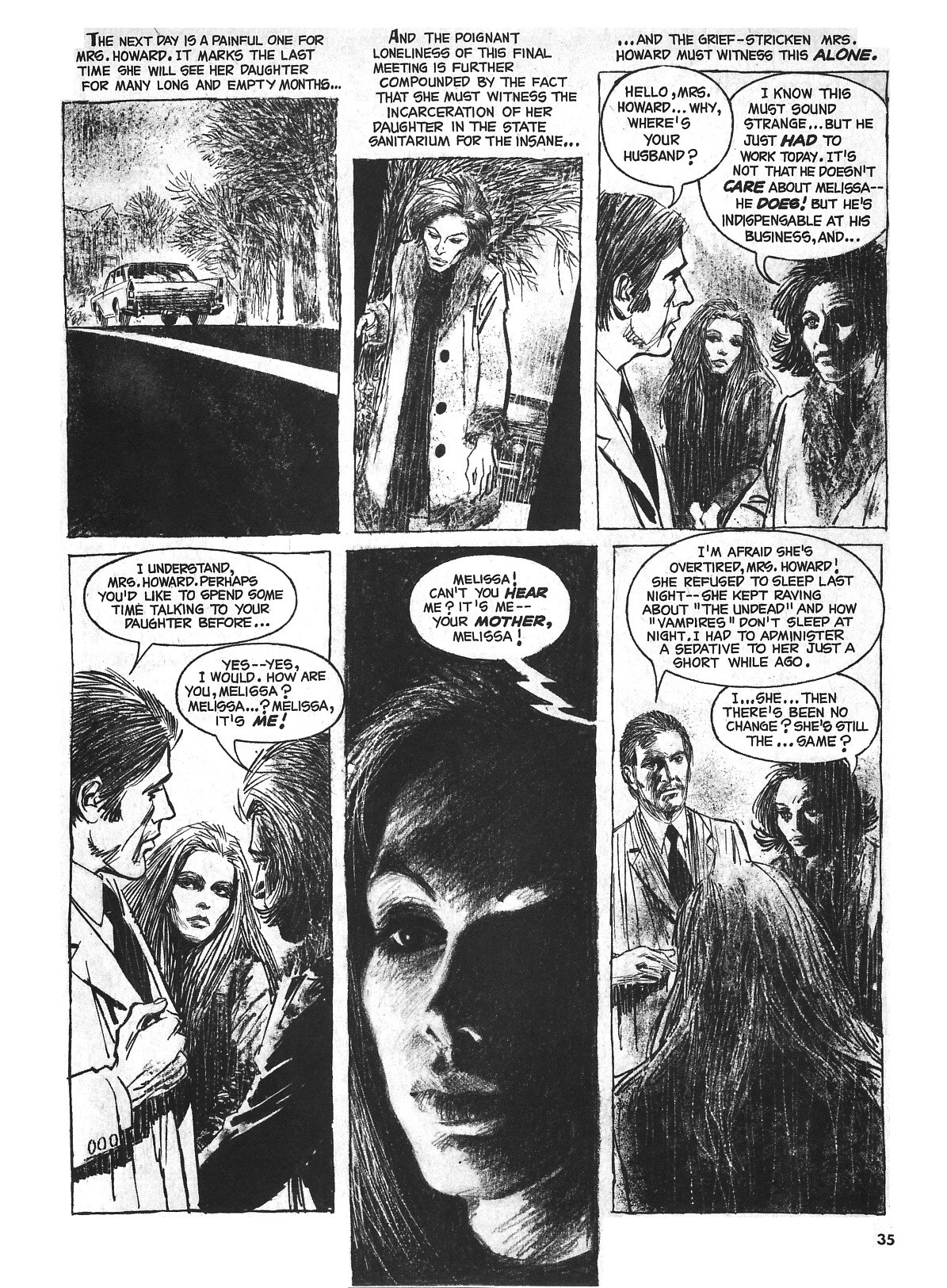 Read online Vampirella (1969) comic -  Issue #17 - 35