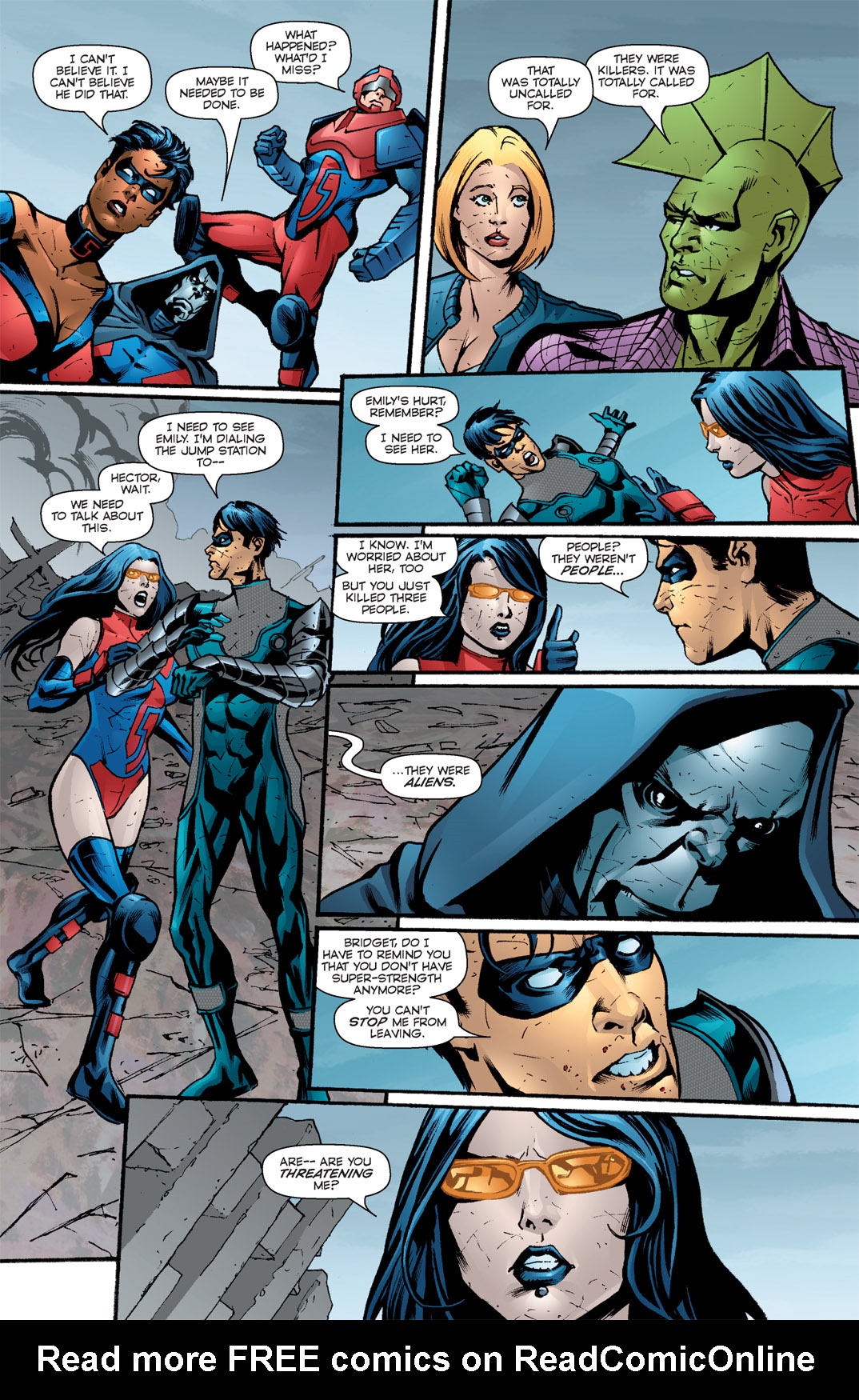 Read online Dynamo 5: Sins Of The Father comic -  Issue #5 - 9