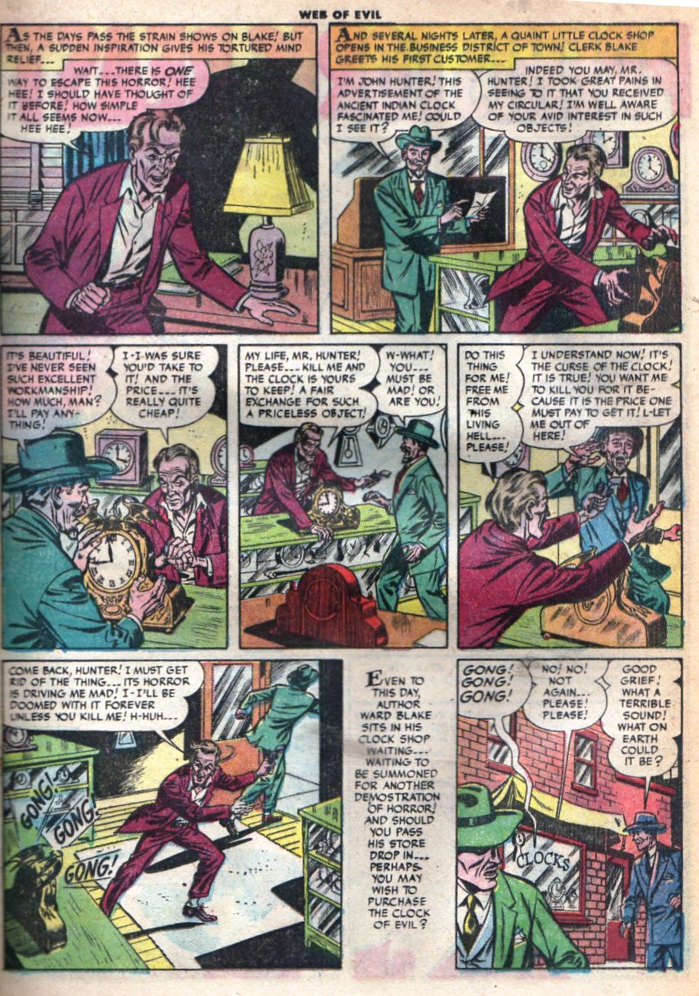 Read online Web of Evil comic -  Issue #13 - 17