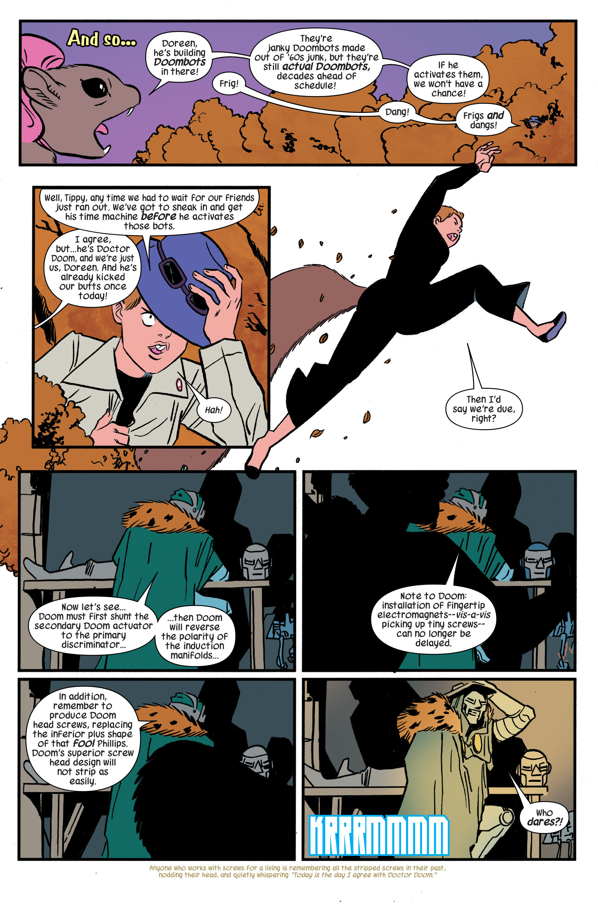 Read online The Unbeatable Squirrel Girl II comic -  Issue #4 - 13