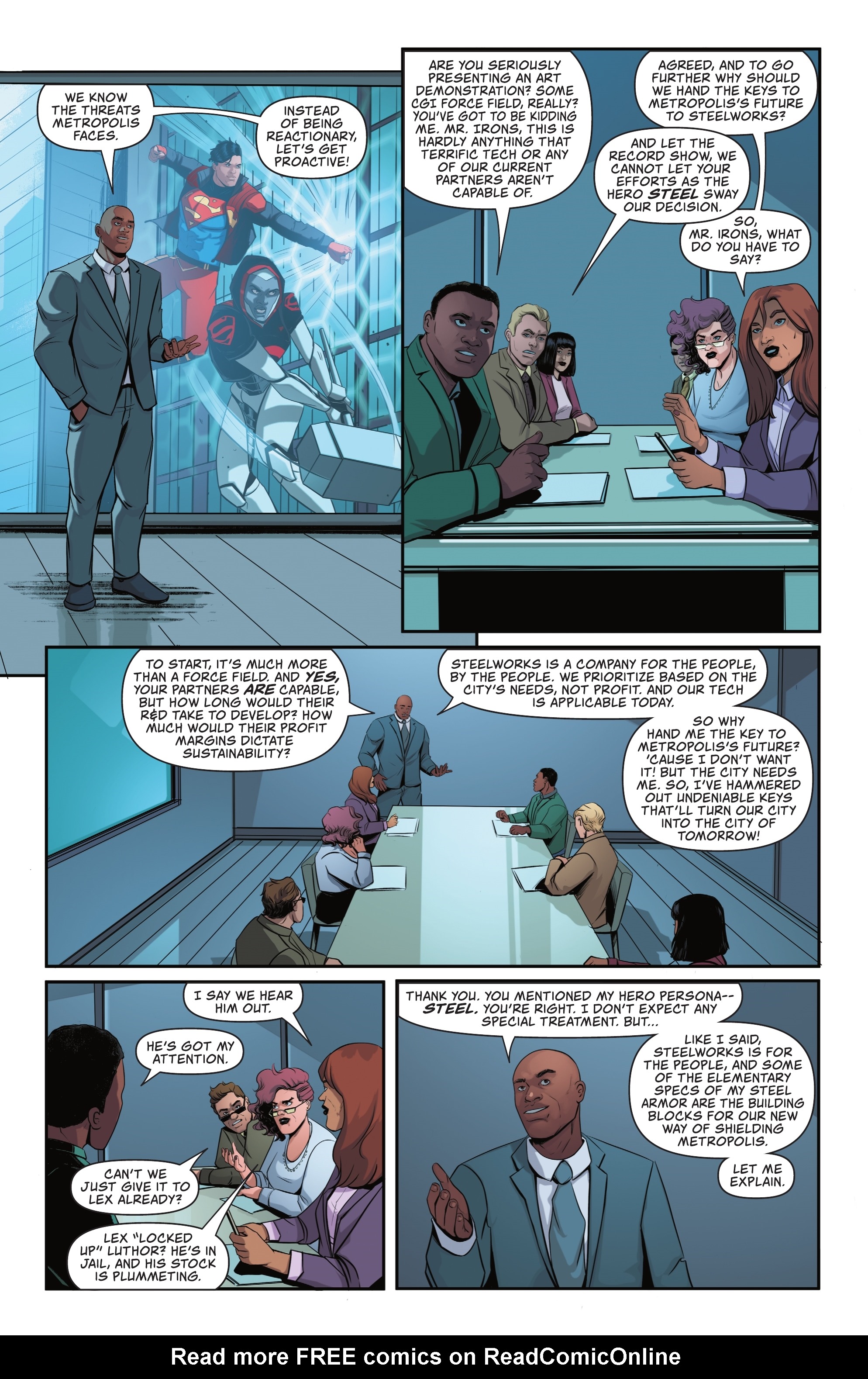 Read online Action Comics (2016) comic -  Issue #1055 - 34