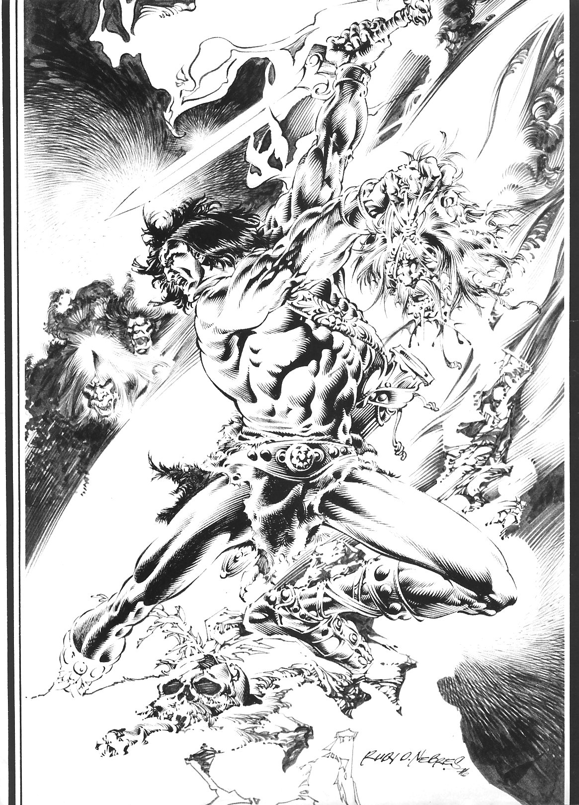 Read online The Savage Sword Of Conan comic -  Issue #19 - 2