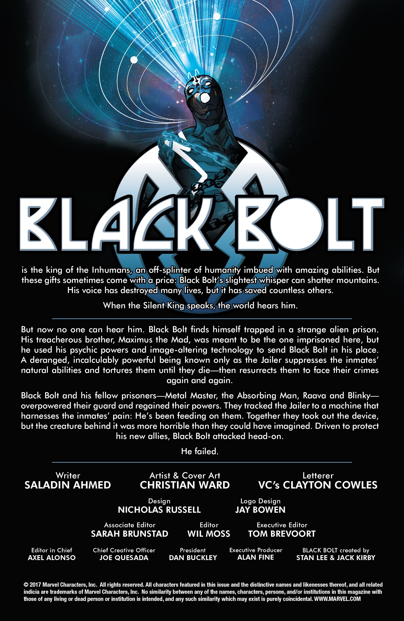 Read online Black Bolt comic -  Issue #4 - 2