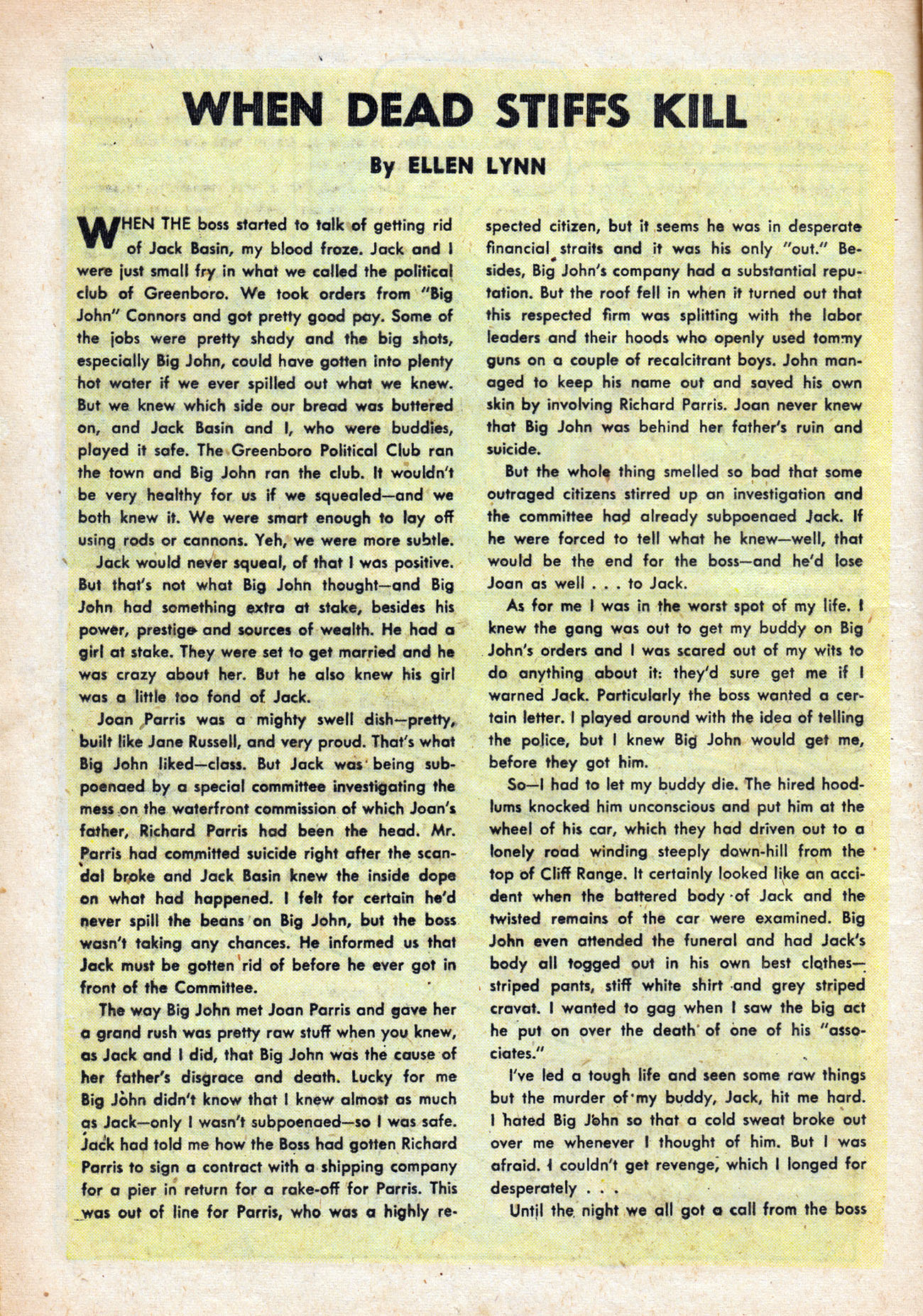 Read online Fight Against Crime comic -  Issue #16 - 16