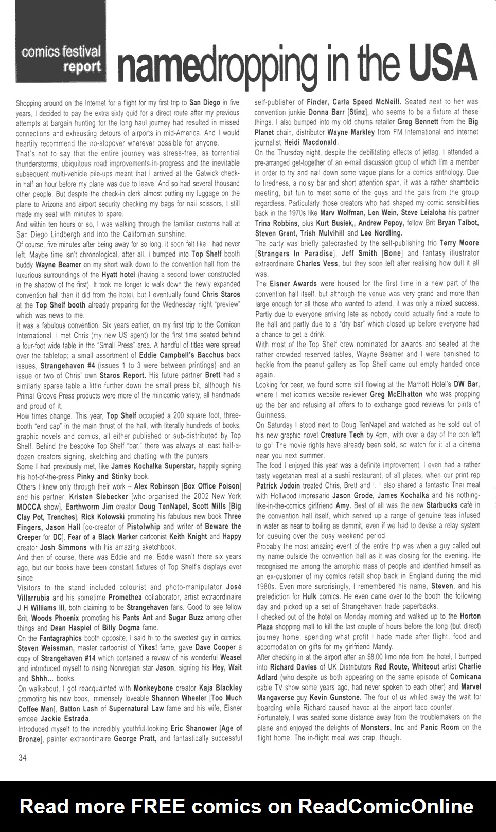 Read online Strangehaven comic -  Issue #15 - 33