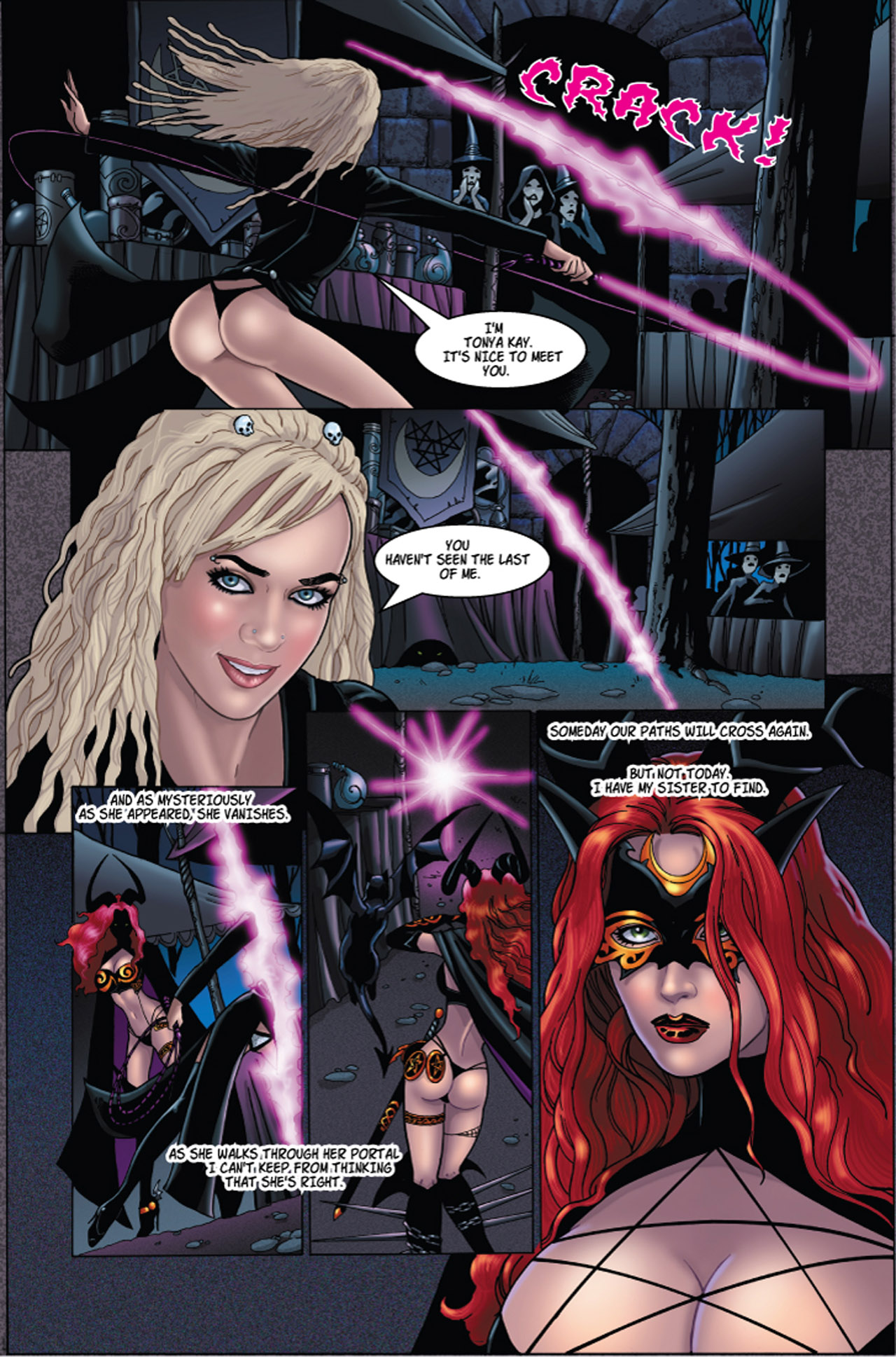 Read online Tarot: Witch of the Black Rose comic -  Issue #55 - 23