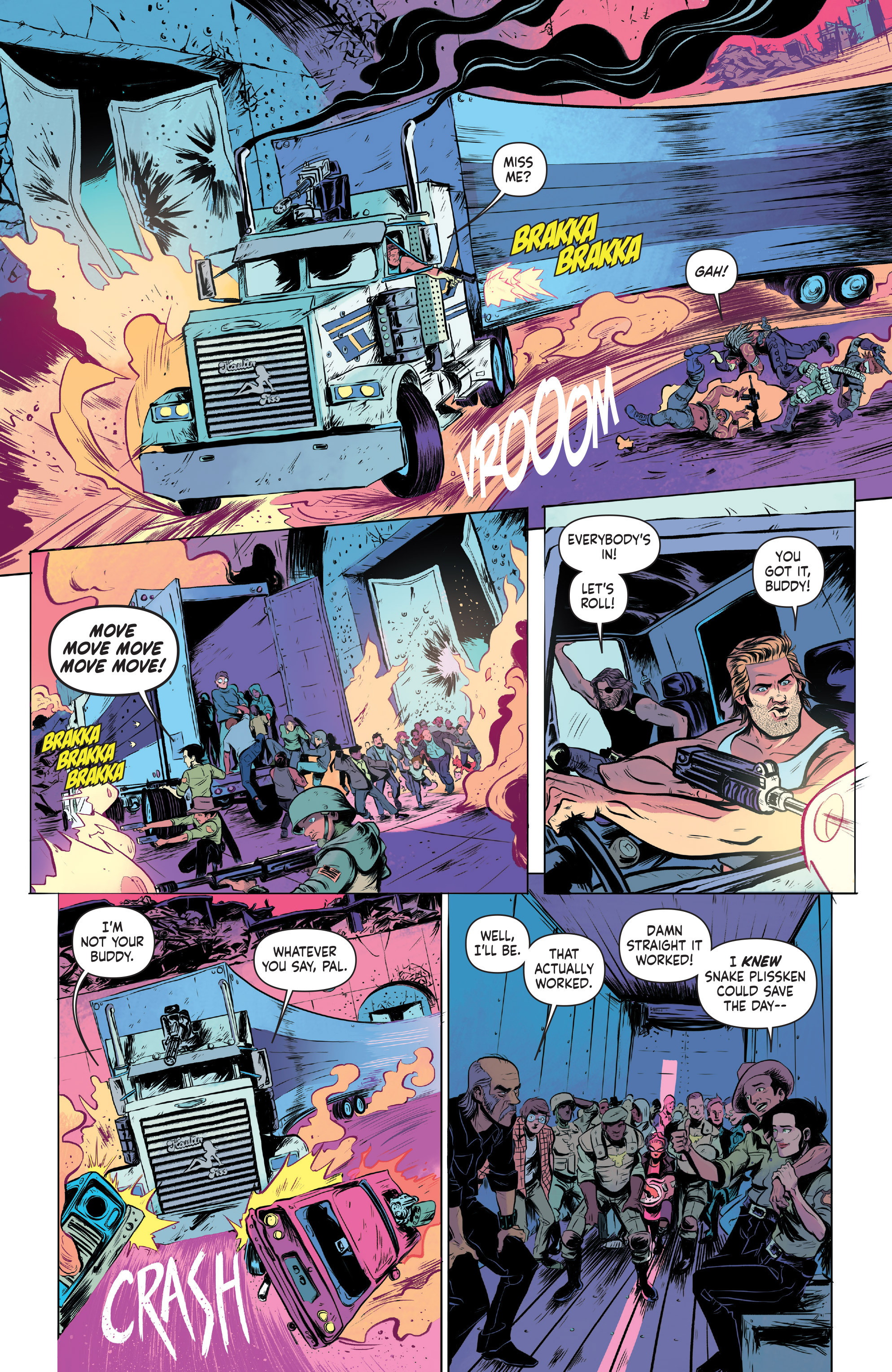 Read online Big Trouble in Little China/Escape From New York comic -  Issue #2 - 22