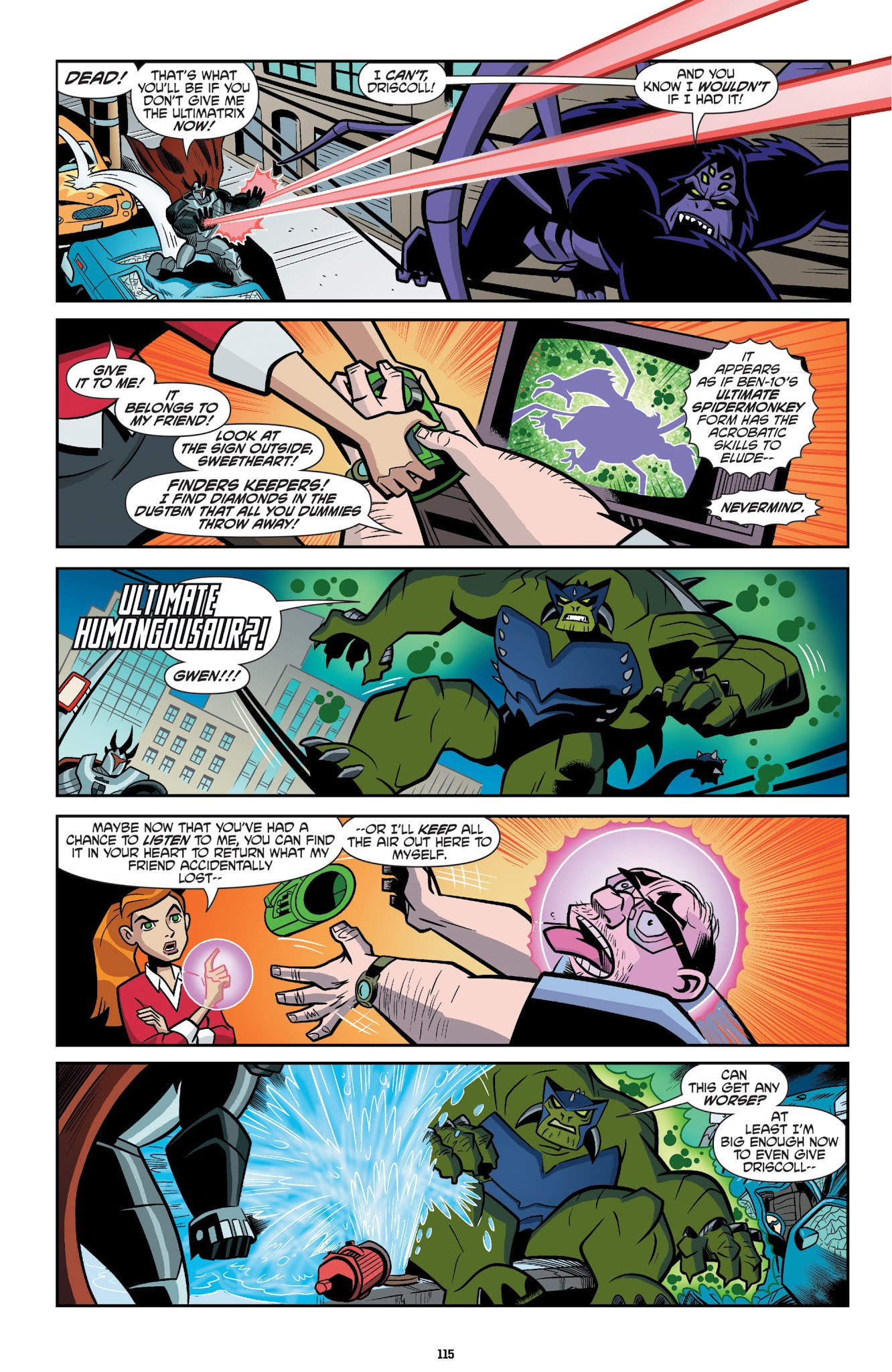 Read online Ben 10 Classics comic -  Issue # TPB 4 - 115