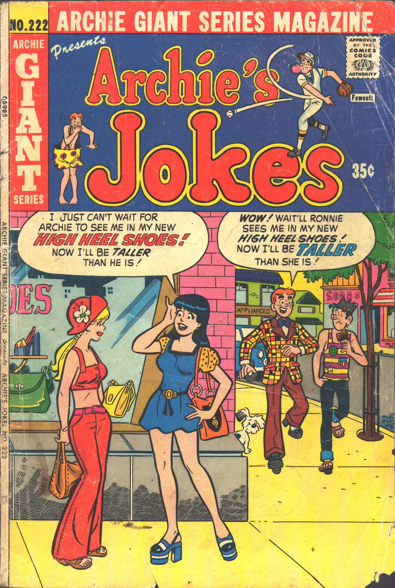Read online Archie Giant Series Magazine comic -  Issue #222 - 1