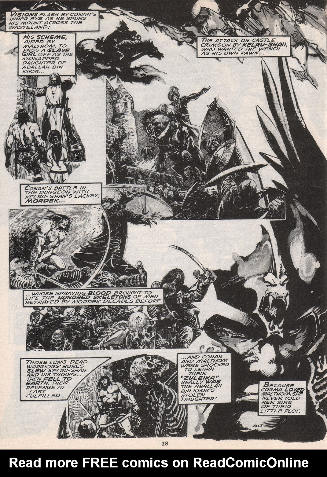 The Savage Sword Of Conan issue 222 - Page 29