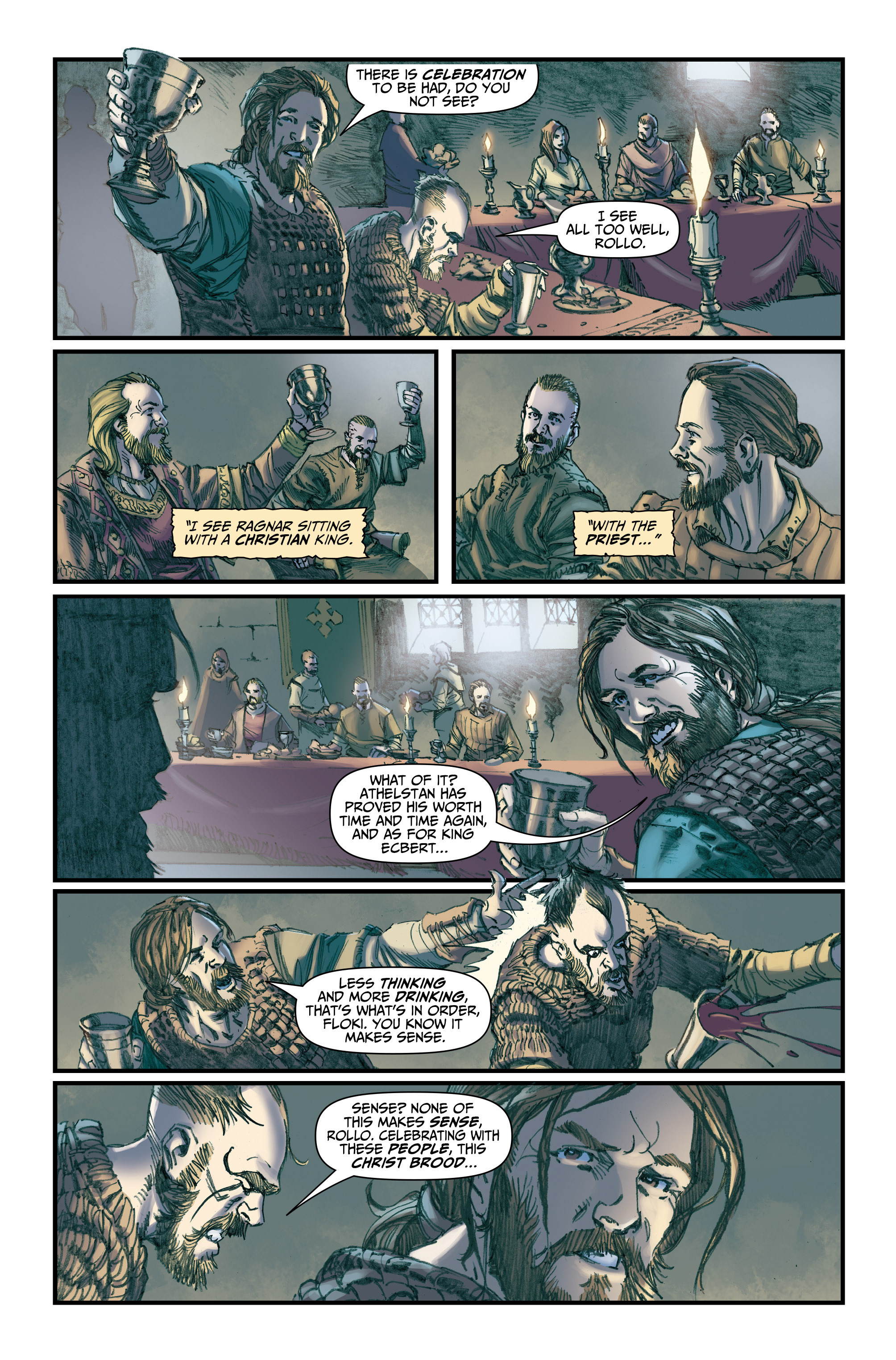 Read online Vikings: Godhead comic -  Issue #1 - 7