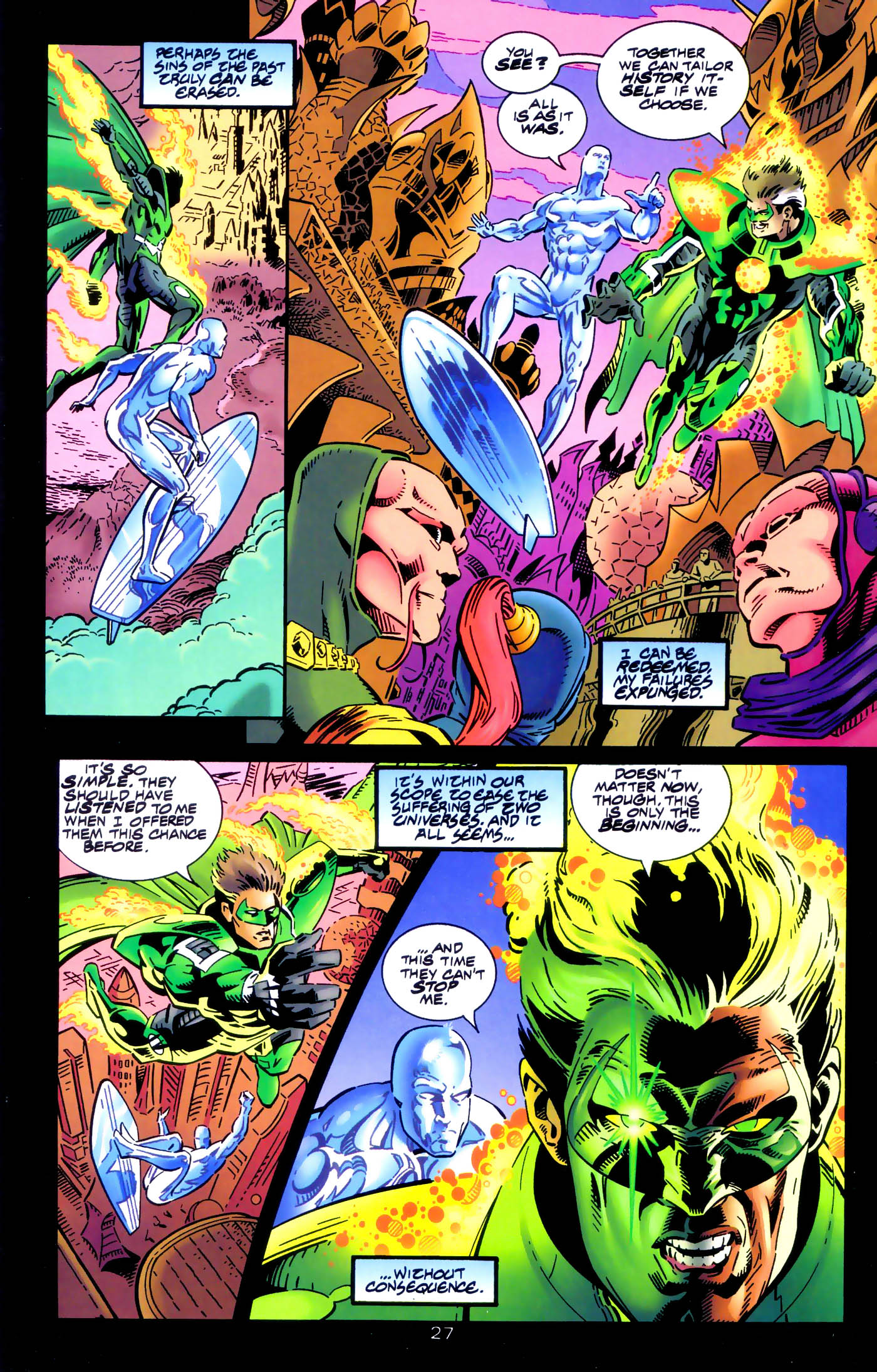 Read online Green Lantern/Silver Surfer: Unholy Alliances comic -  Issue # Full - 29