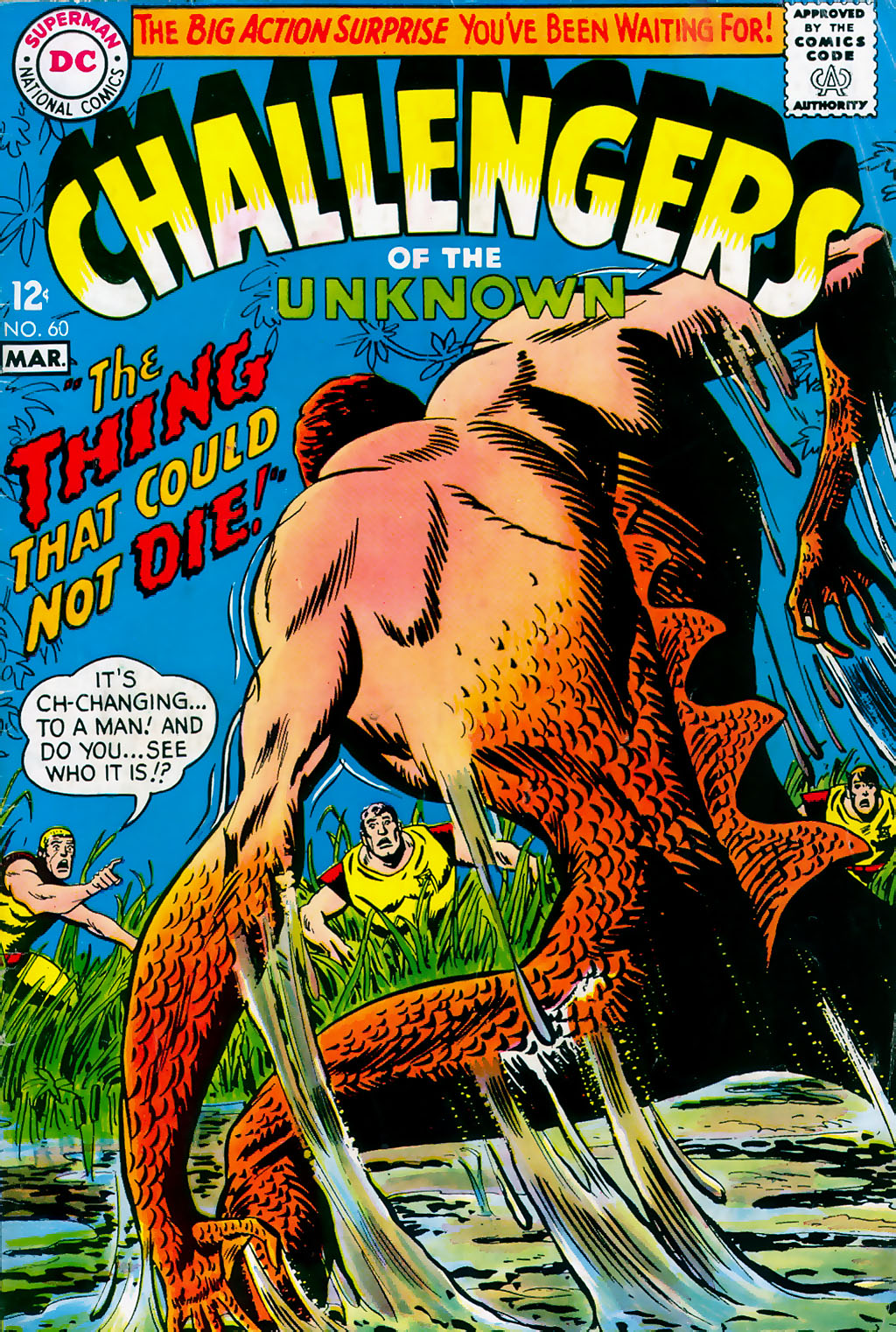 Read online Challengers of the Unknown (1958) comic -  Issue #60 - 1