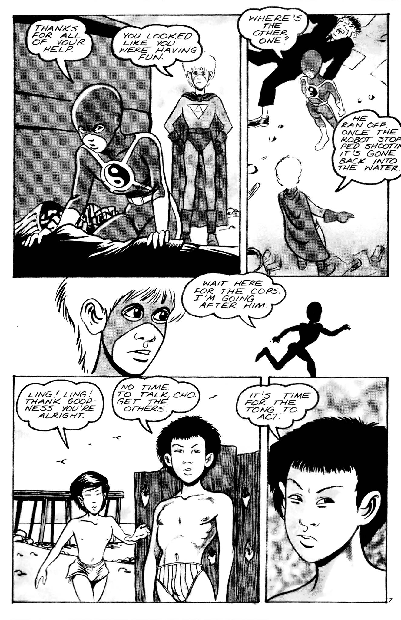 Read online Team Nippon comic -  Issue #4 - 9