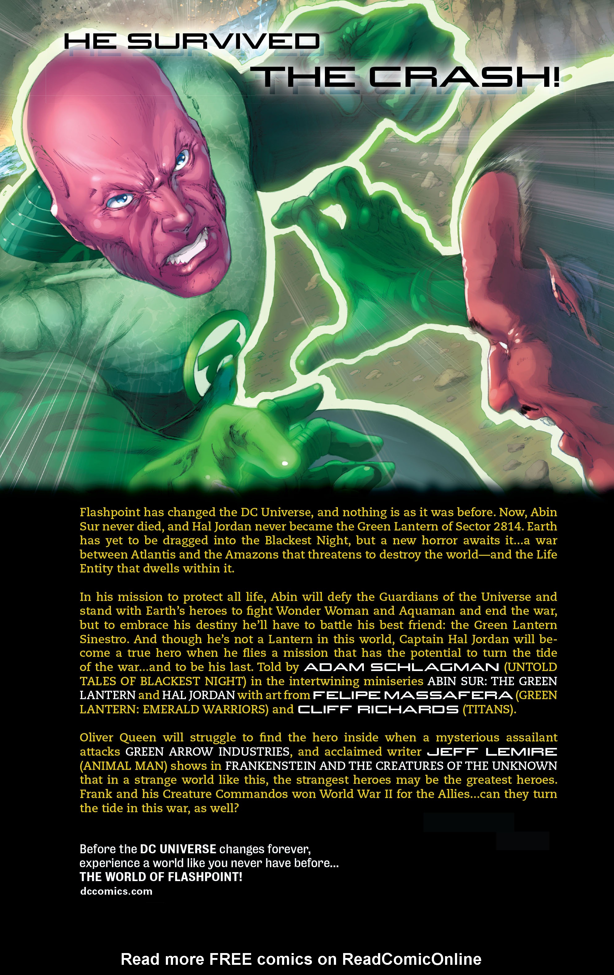 Flashpoint: The World of Flashpoint Featuring Green Lantern Full #1 - English 200