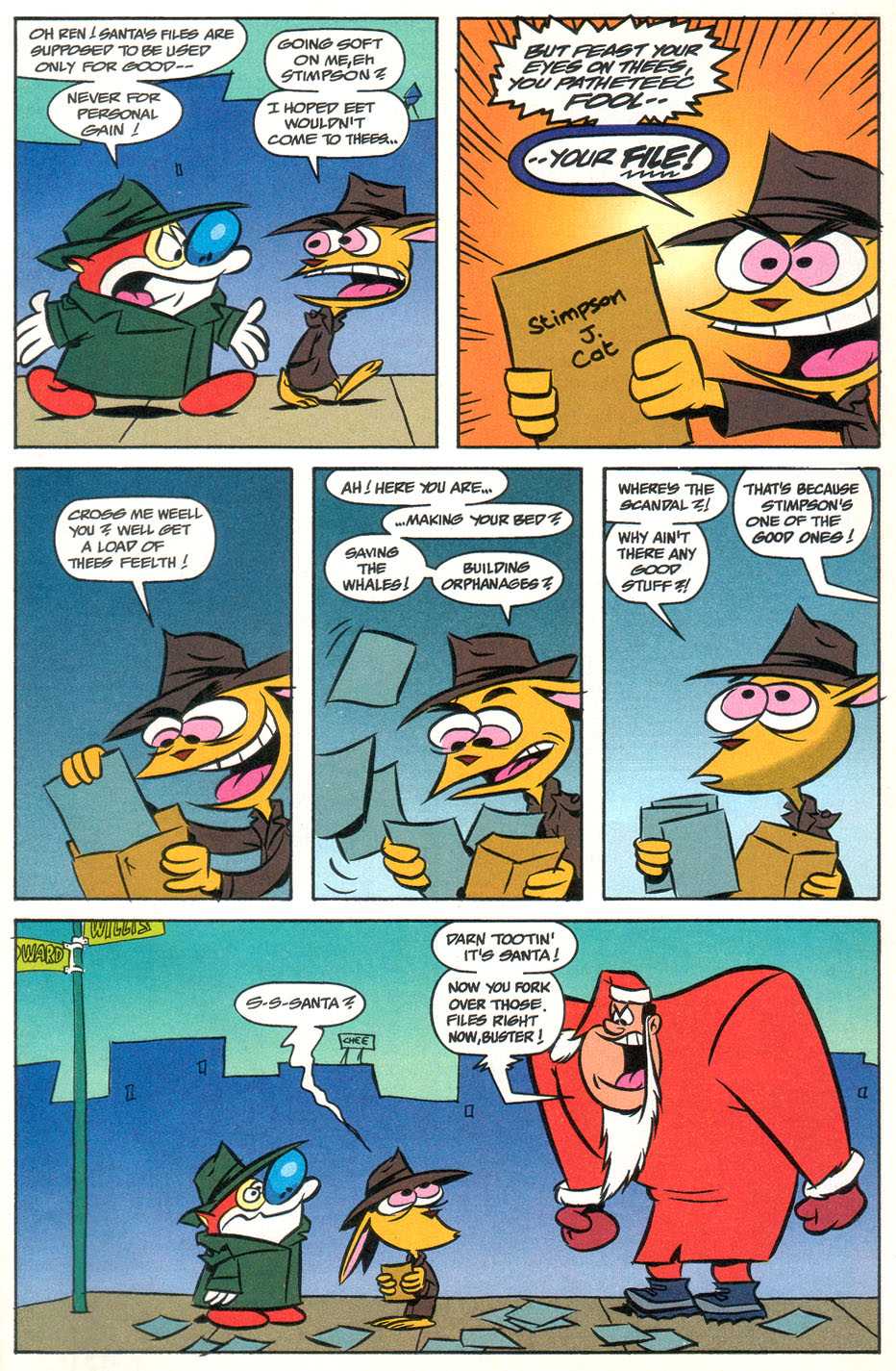 Read online The Ren & Stimpy Show Holiday Special comic -  Issue # Full - 43