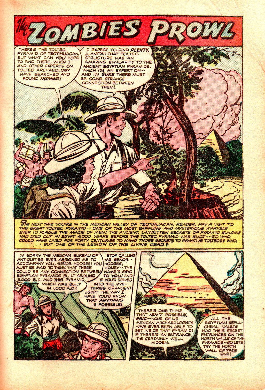 Read online Adventures Into The Unknown comic -  Issue #21 - 23