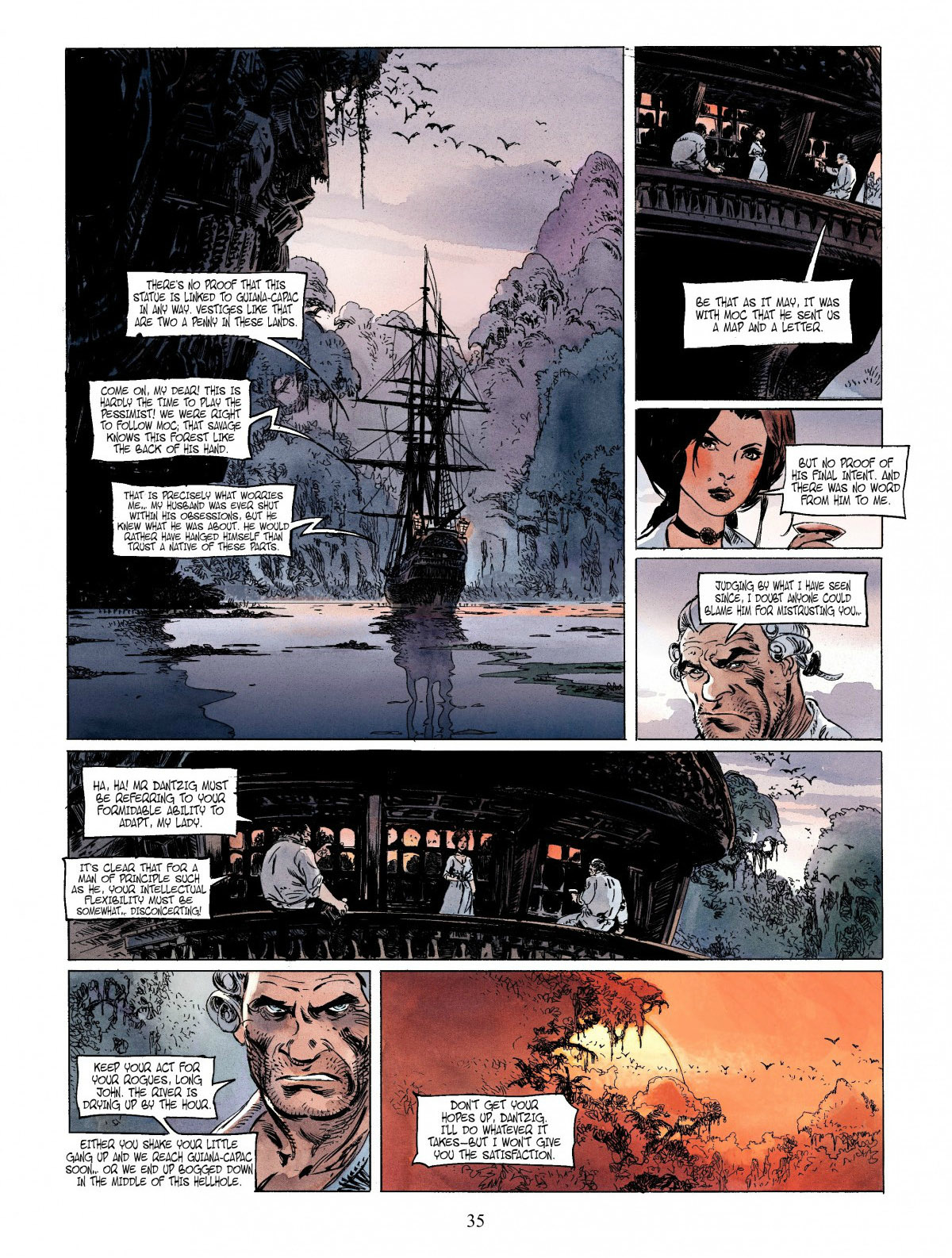 Read online Long John Silver comic -  Issue #3 - 34