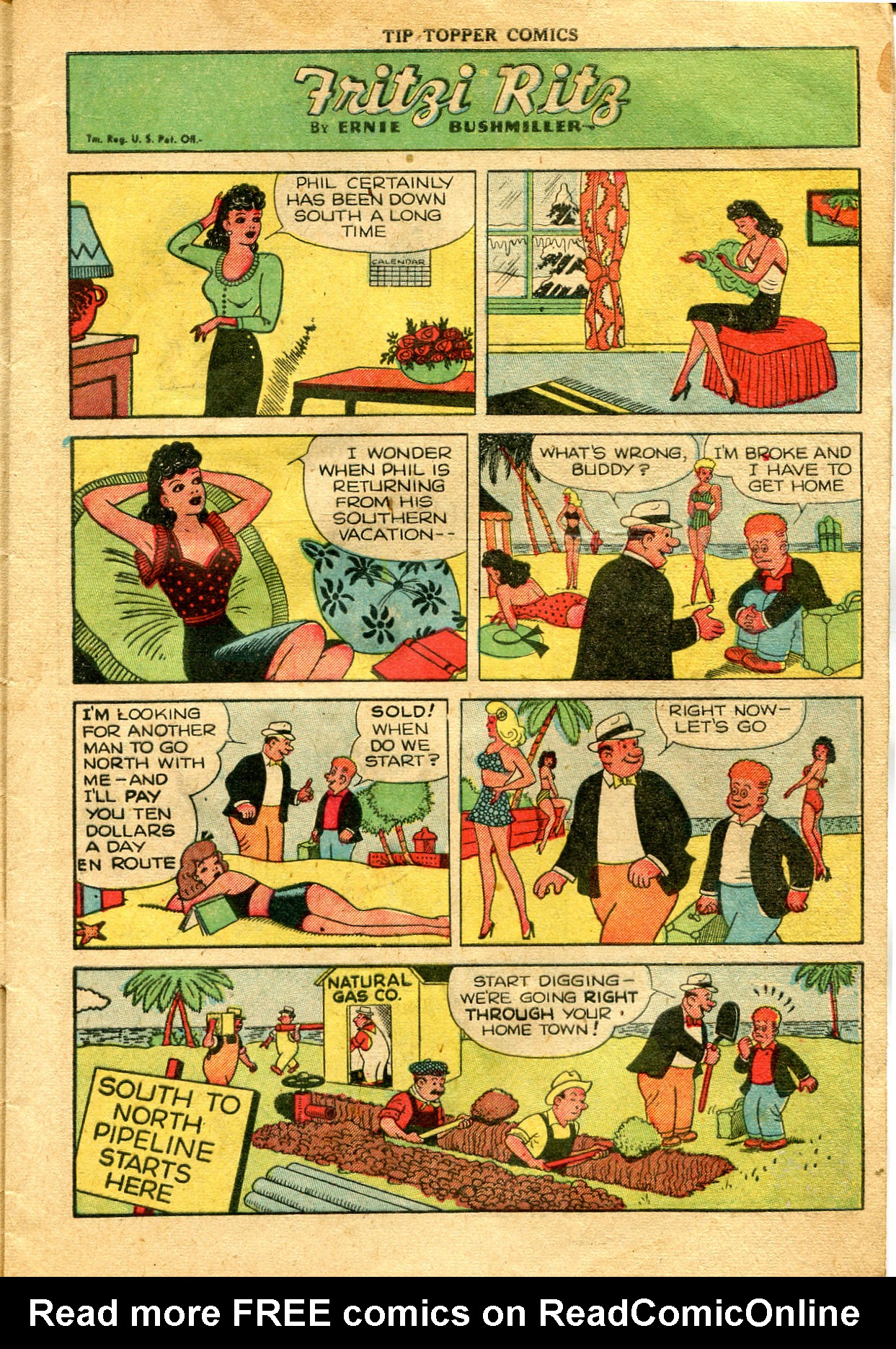 Read online Tip Topper Comics comic -  Issue #6 - 5