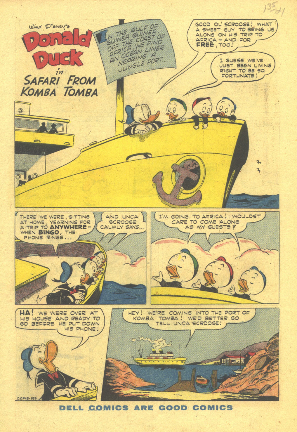 Read online Walt Disney's Donald Duck (1952) comic -  Issue #43 - 3