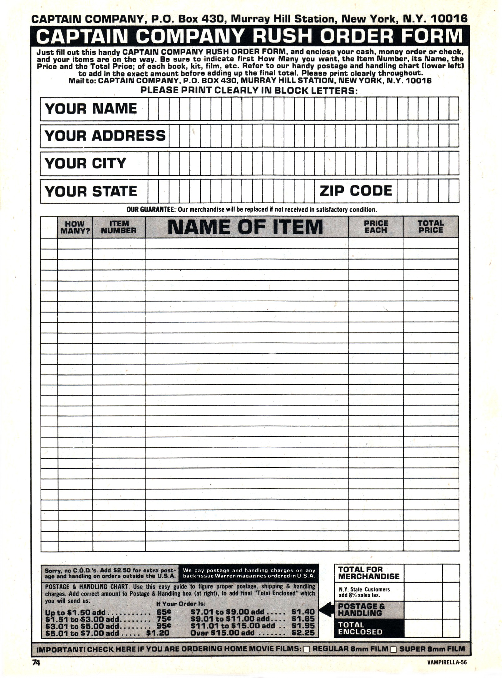 Read online Vampirella (1969) comic -  Issue #56 - 74