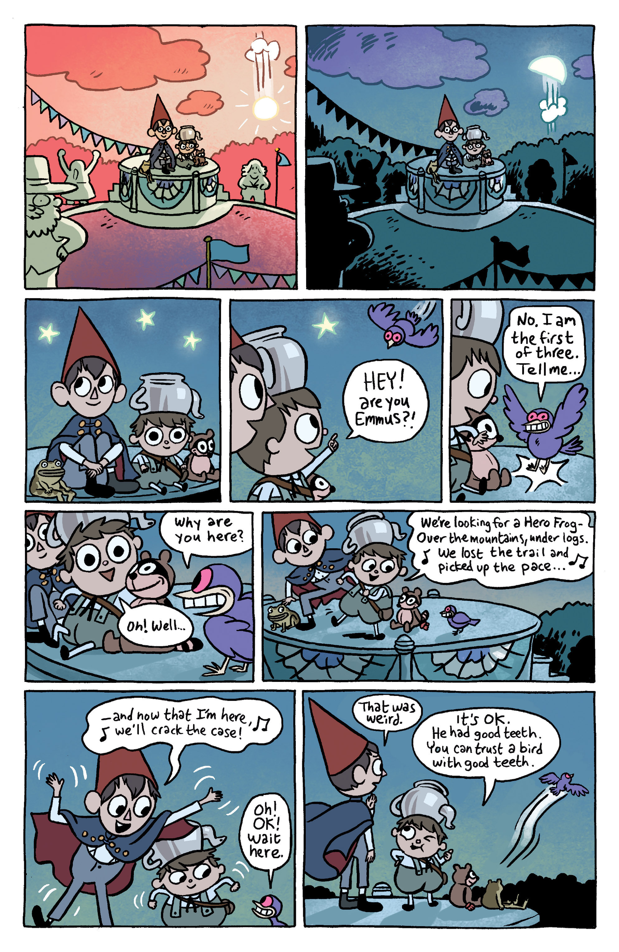 Read online Over the Garden Wall (2016) comic -  Issue #6 - 6