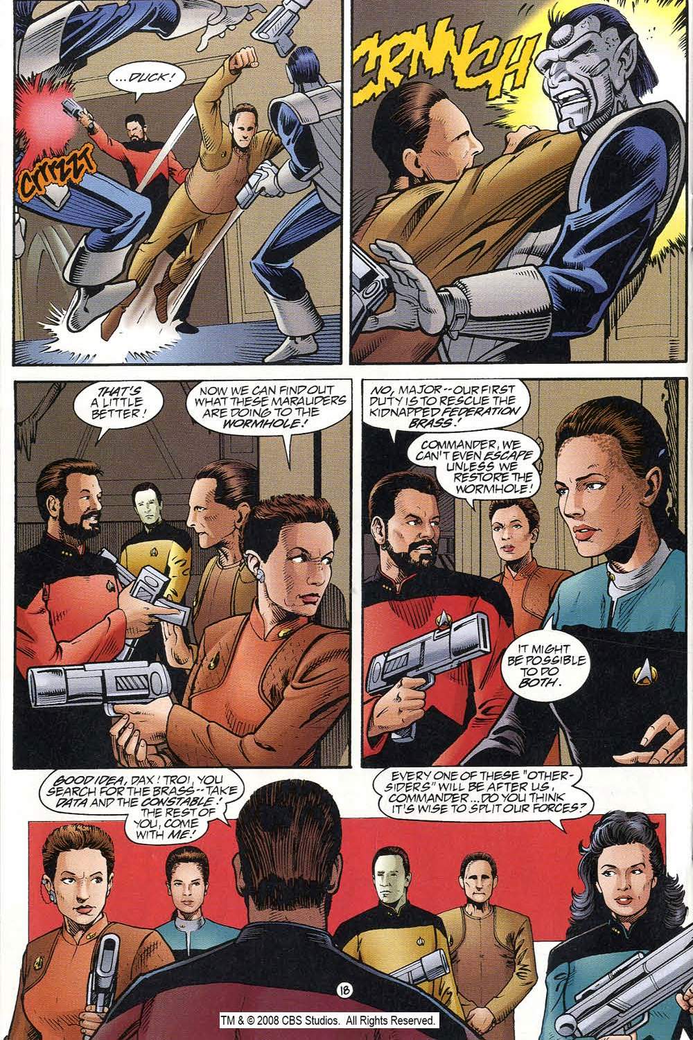 Read online Star Trek: Deep Space Nine/The Next Generation comic -  Issue #2 - 24