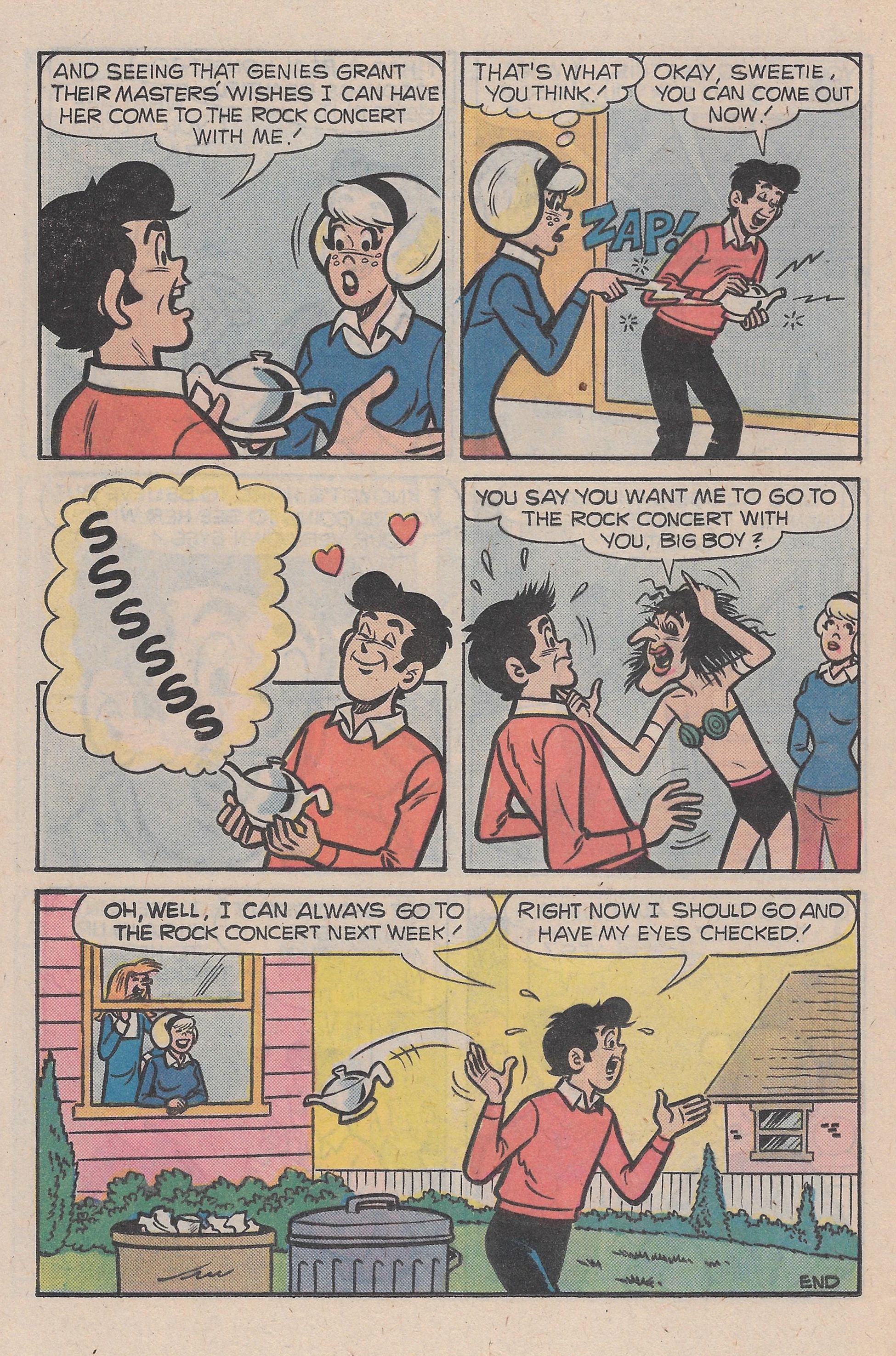 Read online Archie's TV Laugh-Out comic -  Issue #63 - 16