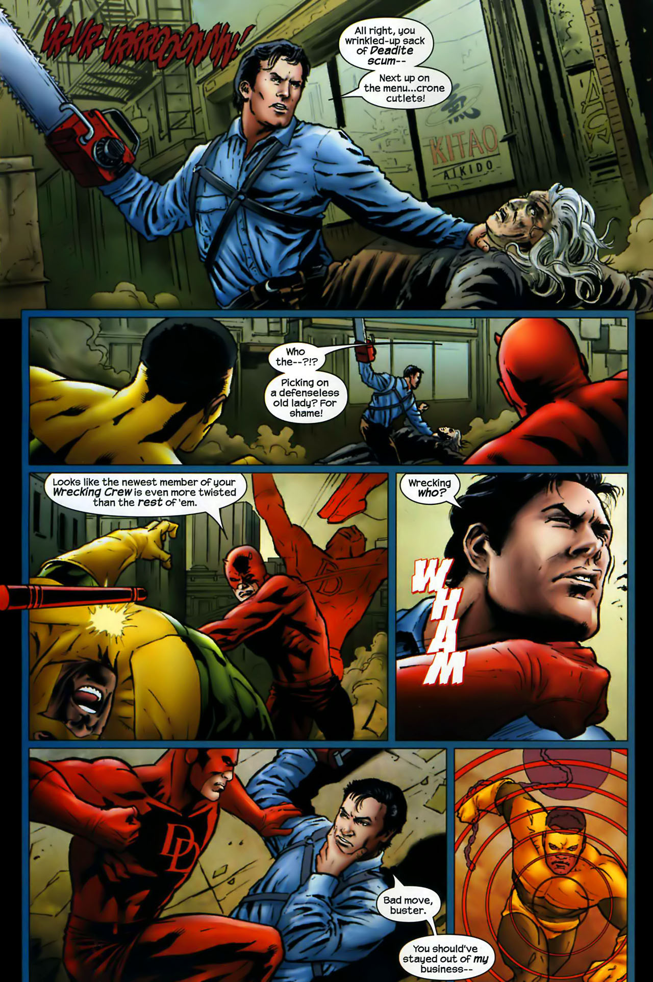 Read online Marvel Zombies/Army of Darkness comic -  Issue #1 - 8