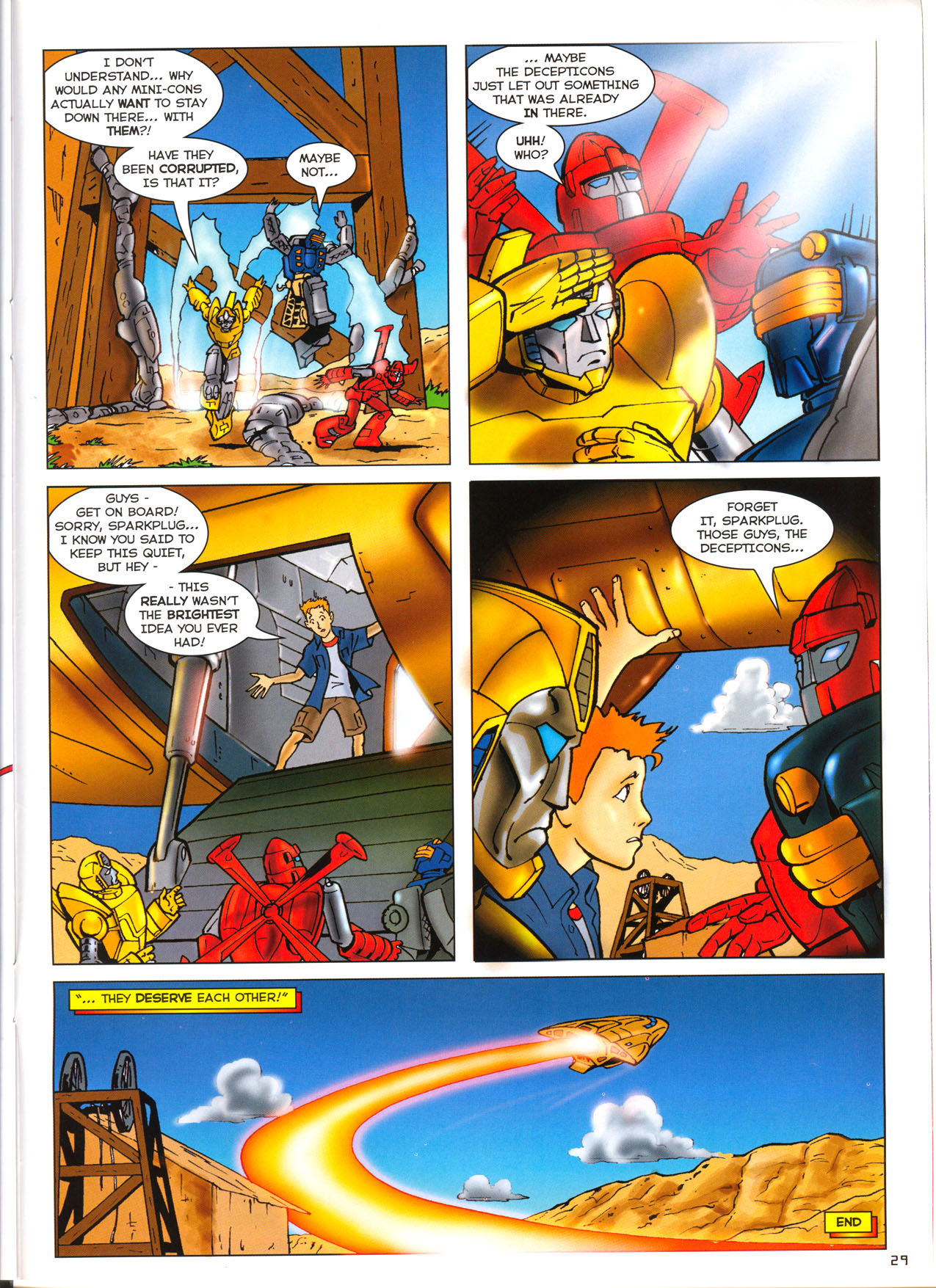 Read online Transformers: Armada (2003) comic -  Issue #4 - 20