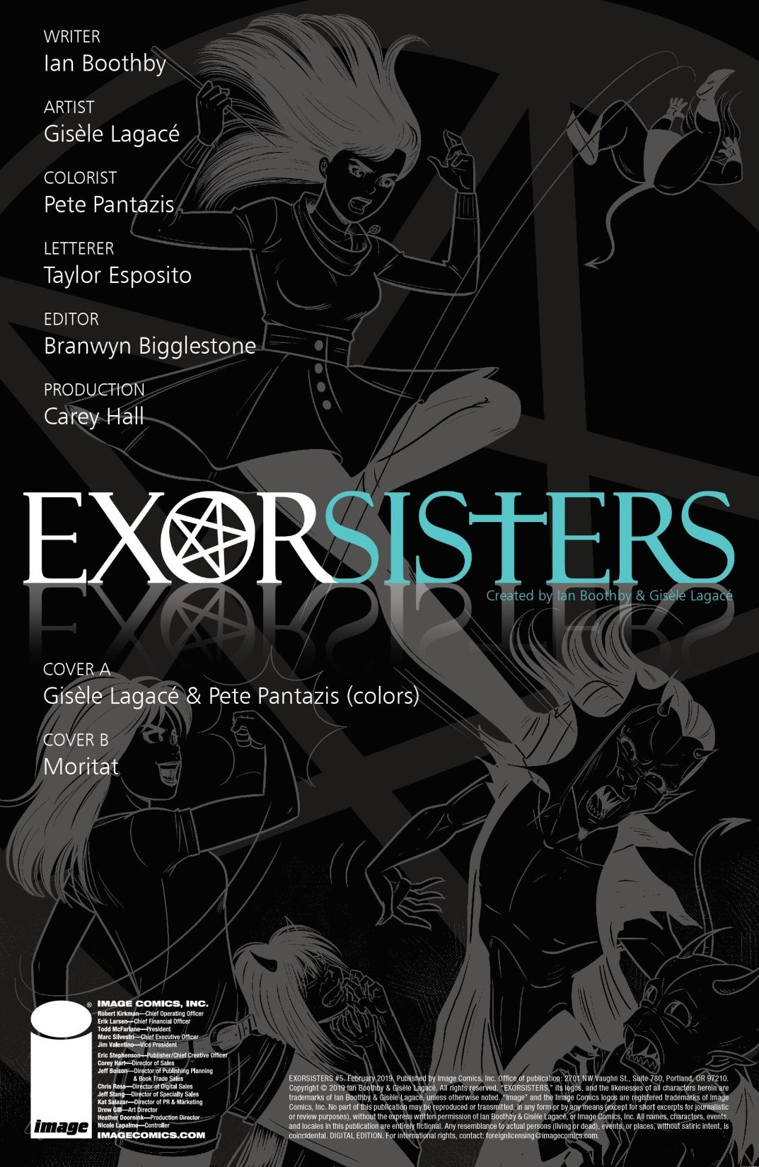 Read online Exorsisters comic -  Issue #5 - 2