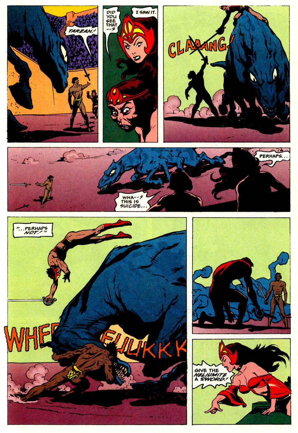 Read online Tarzan/John Carter: Warlords of Mars comic -  Issue #4 - 9