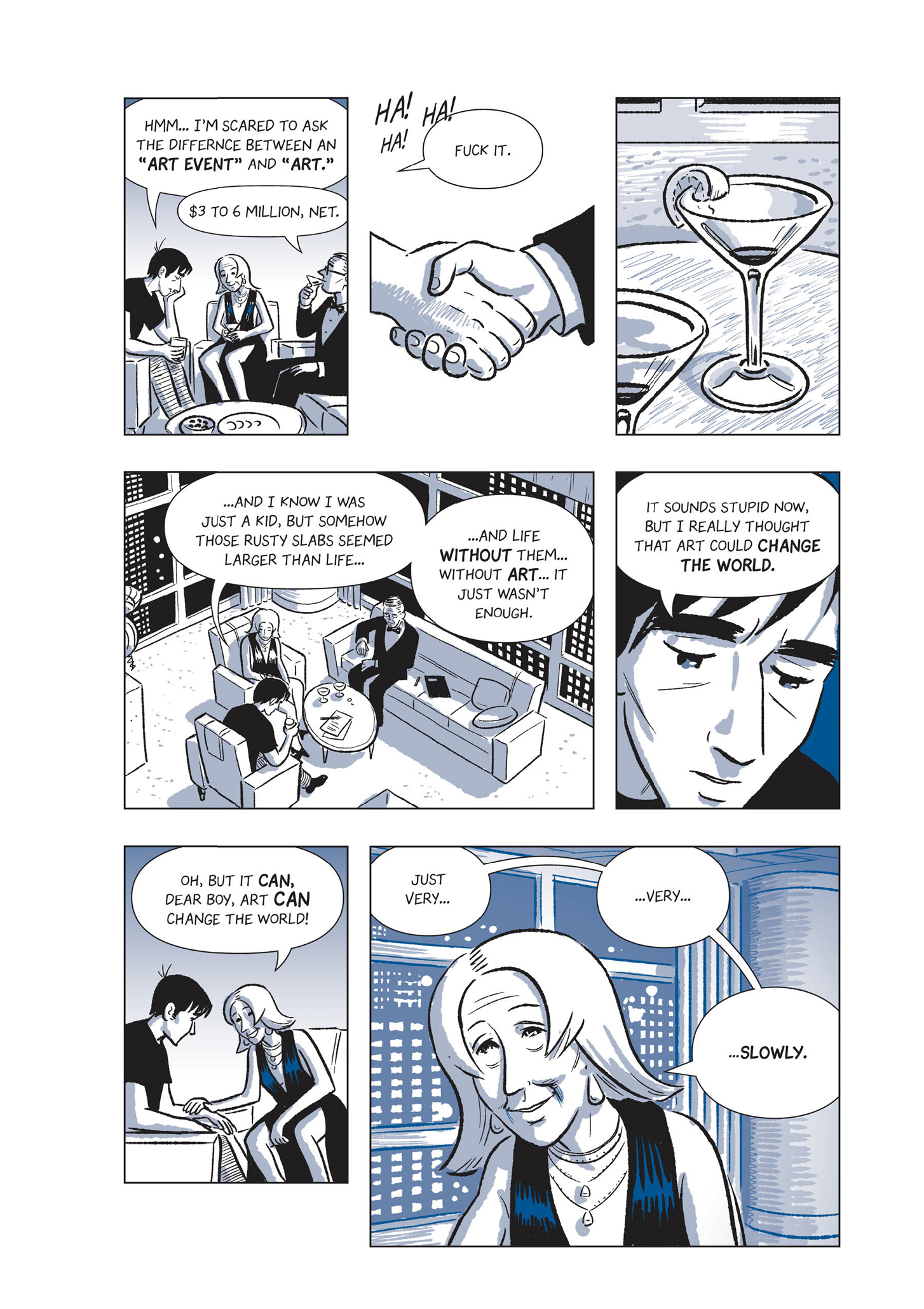Read online The Sculptor comic -  Issue # Part 4 - 8