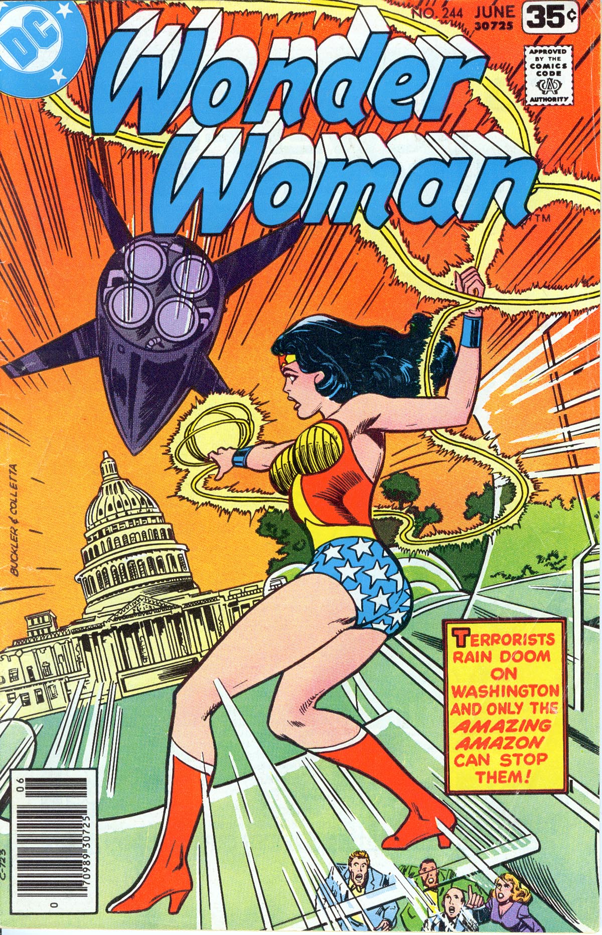 Read online Wonder Woman (1942) comic -  Issue #244 - 1