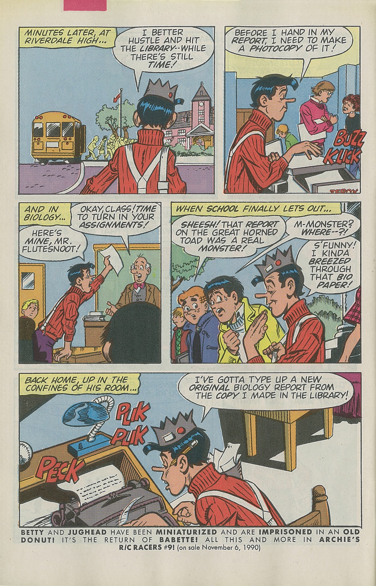 Read online Jughead's Time Police comic -  Issue #4 - 32