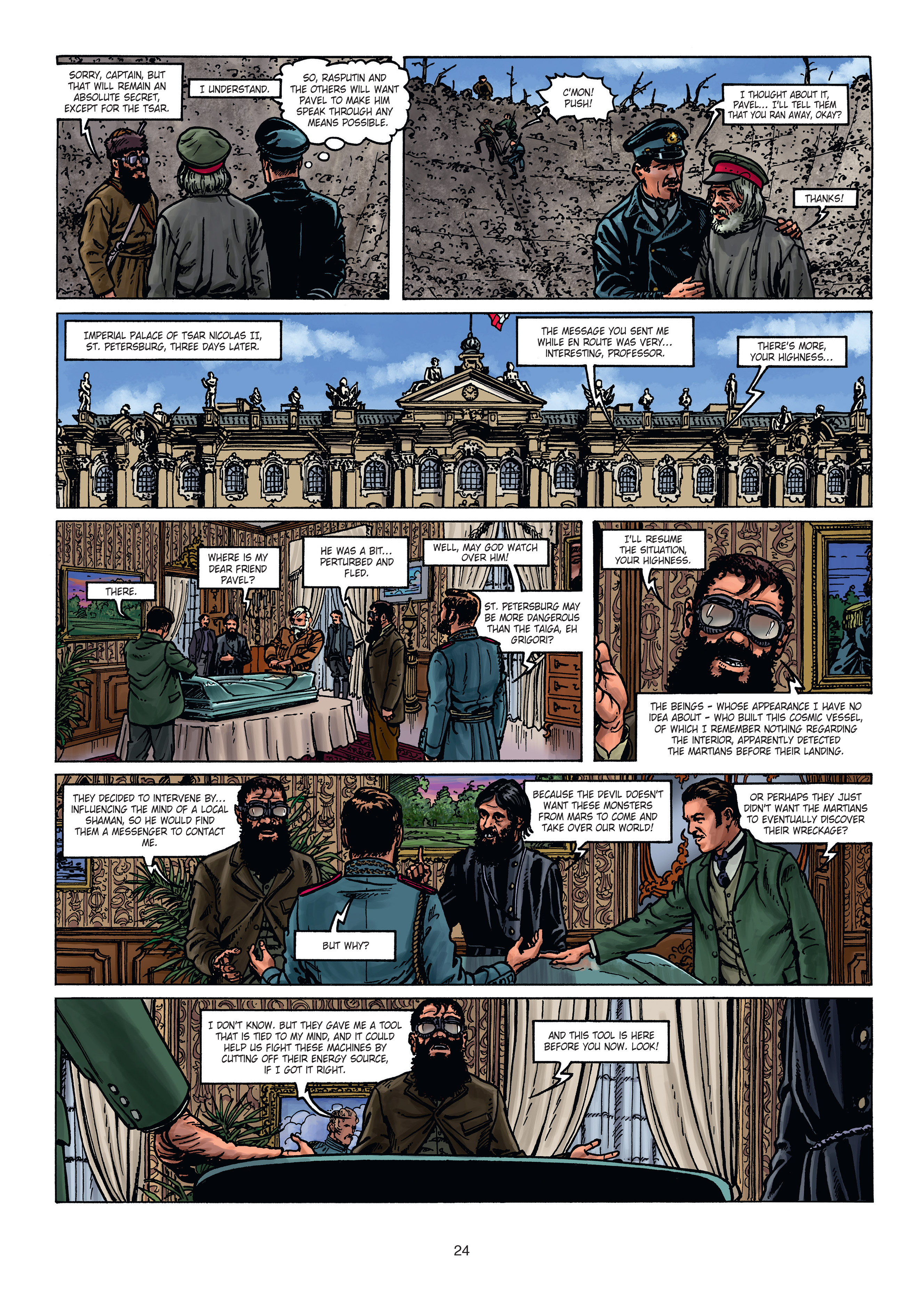 Read online War of the World War One Vol. 3: The Monsters from Mars comic -  Issue # Full - 24