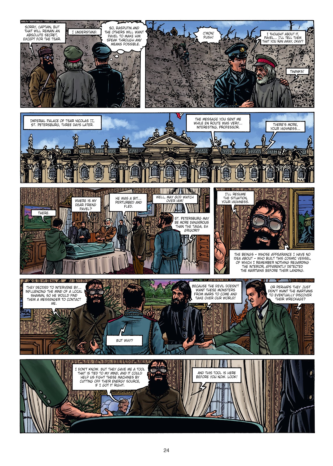 War of the World War One Vol. 3: The Monsters from Mars issue Full - Page 24
