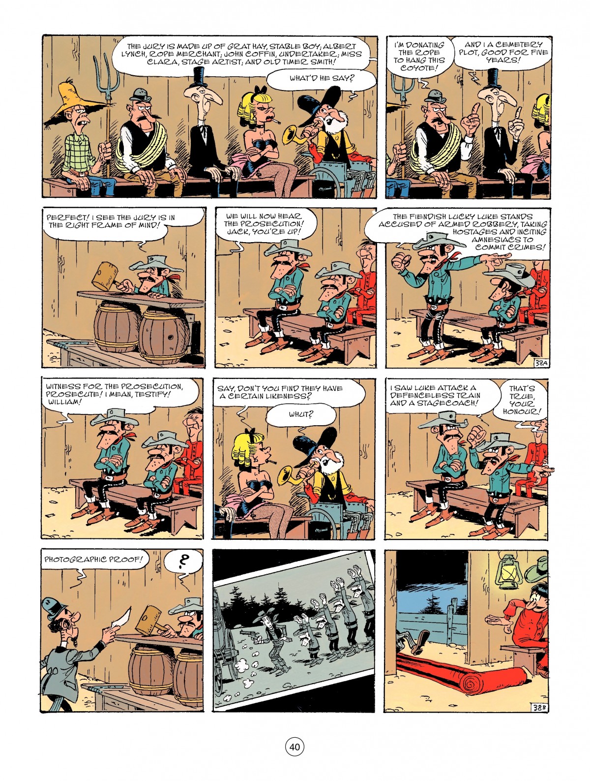 Read online A Lucky Luke Adventure comic -  Issue #49 - 40