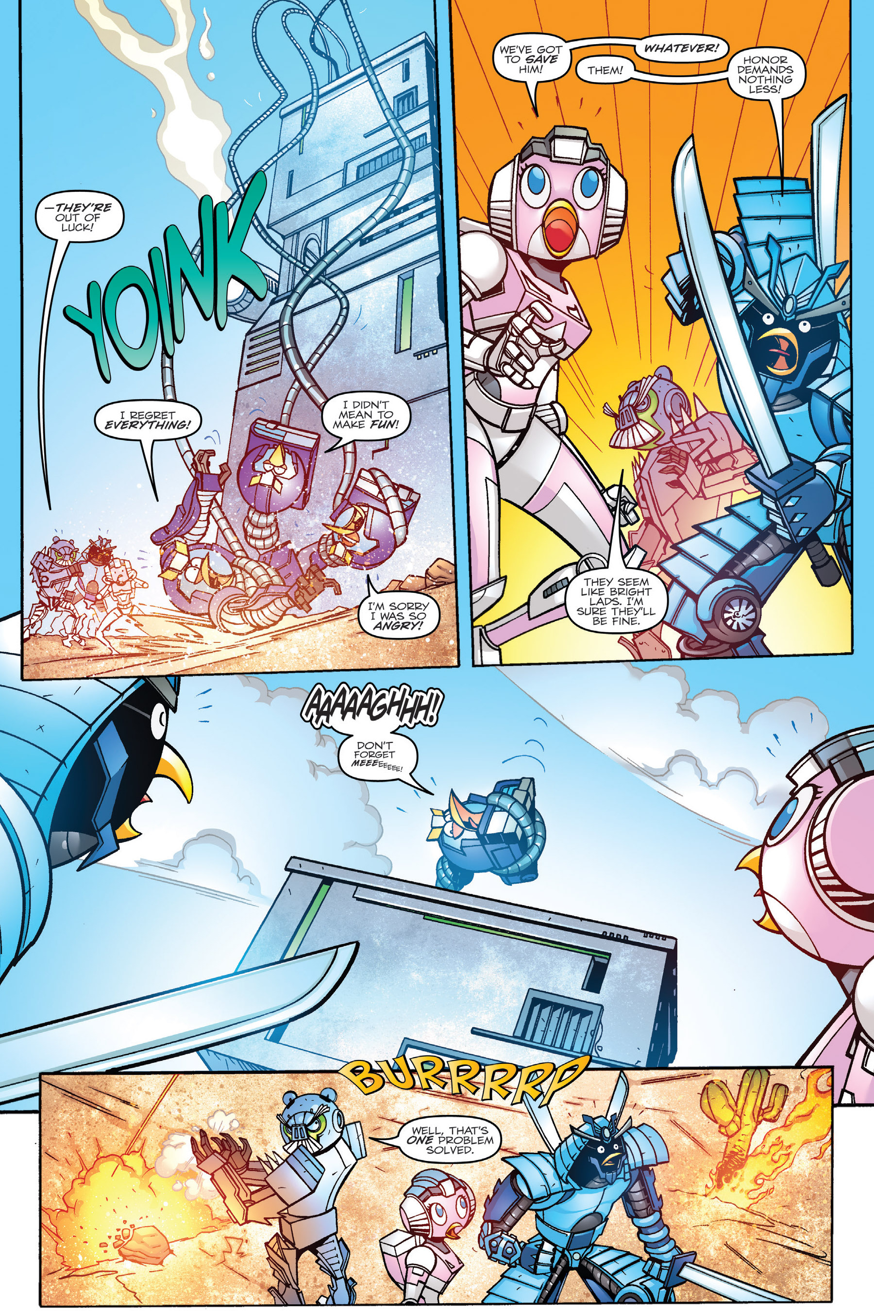 Read online Angry Birds Transformers: Age of Eggstinction comic -  Issue # Full - 56