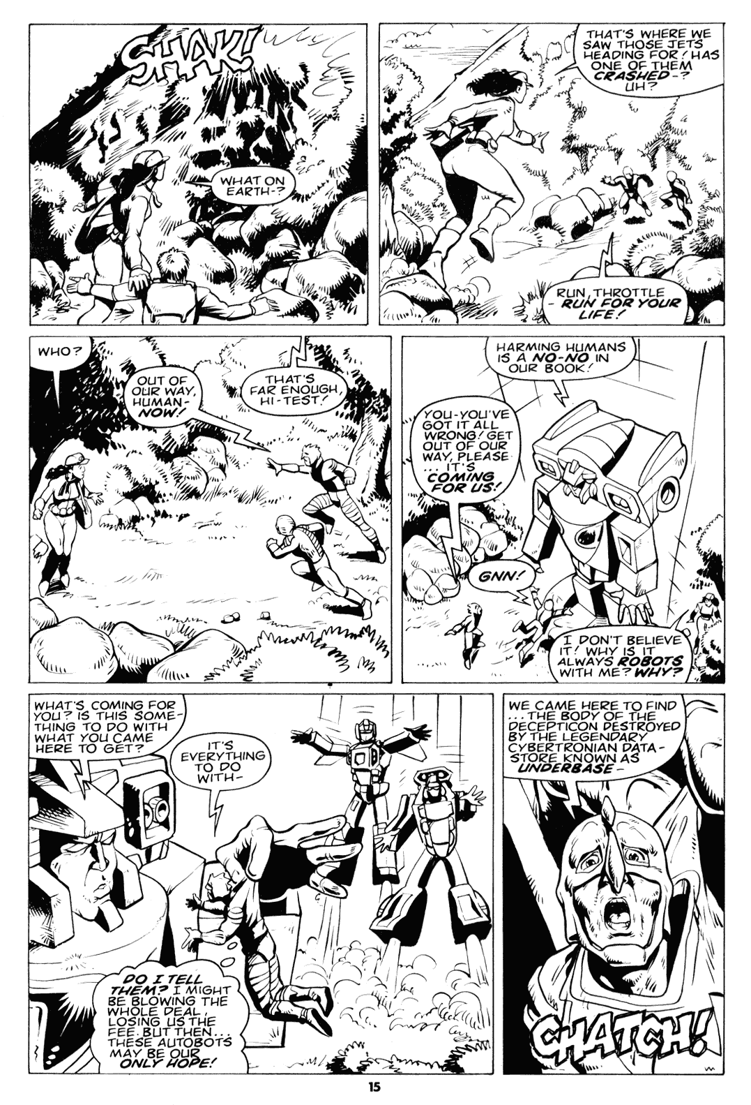Read online The Transformers (UK) comic -  Issue #216 - 12