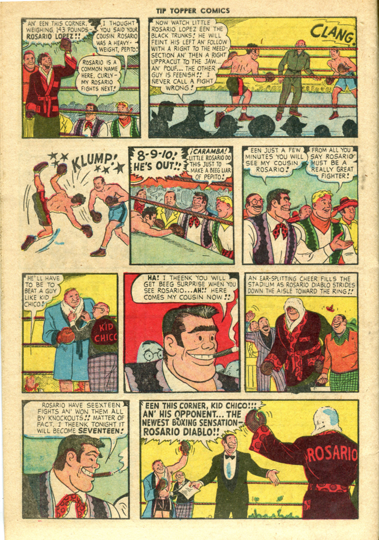 Read online Tip Topper Comics comic -  Issue #23 - 24
