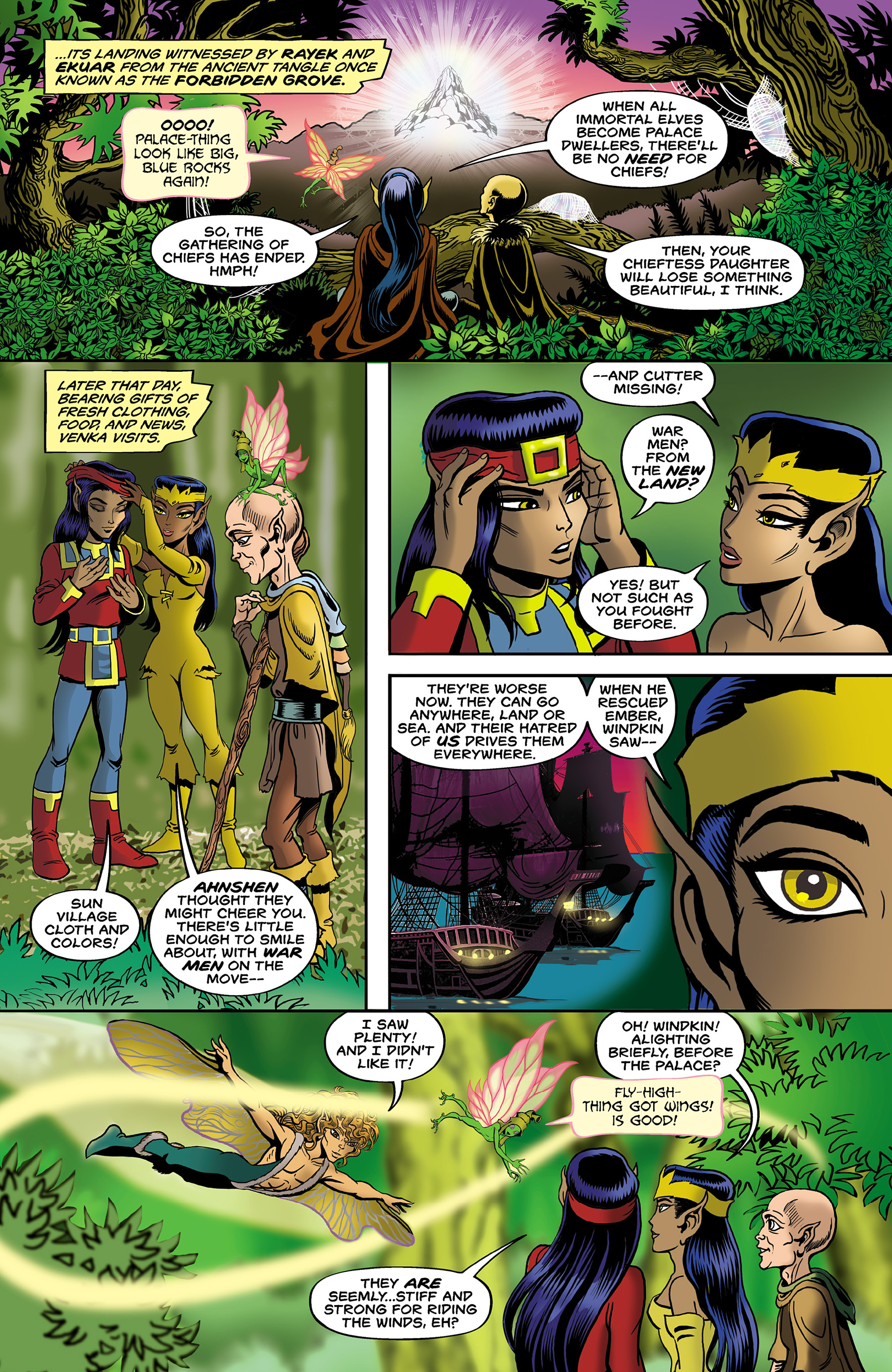 Read online ElfQuest: The Final Quest comic -  Issue #12 - 17