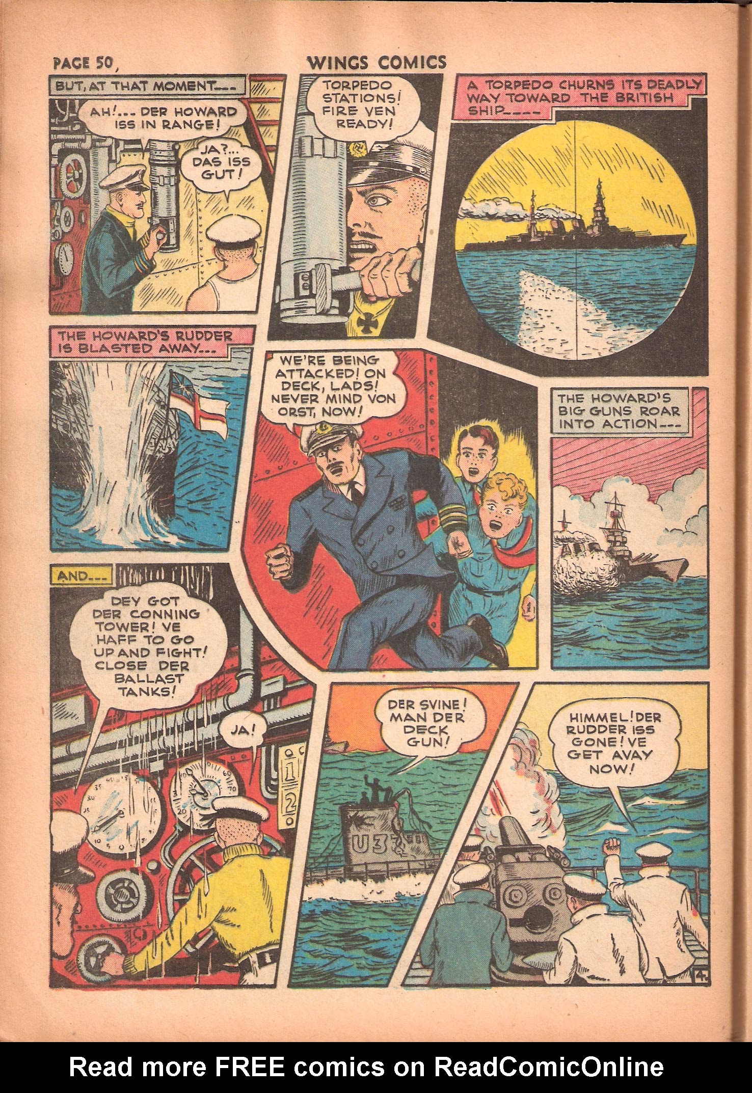 Read online Wings Comics comic -  Issue #17 - 52