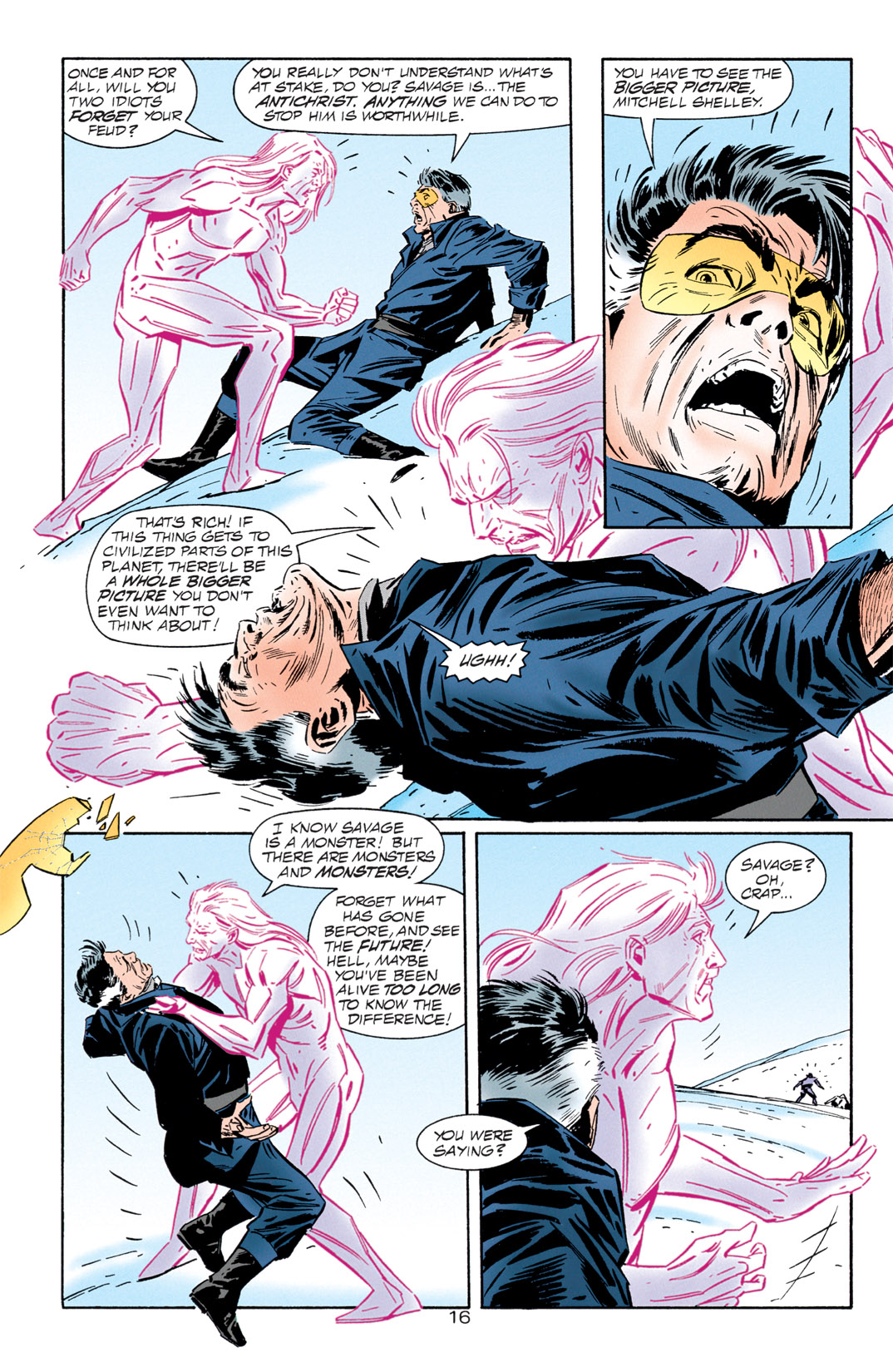 Read online Resurrection Man (1997) comic -  Issue #27 - 16