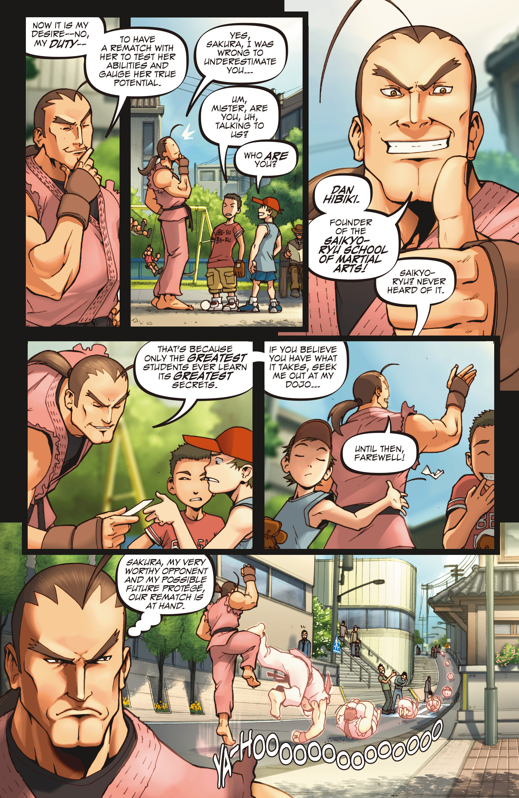Read online Street Fighter Legends: Sakura comic -  Issue #1 - 7