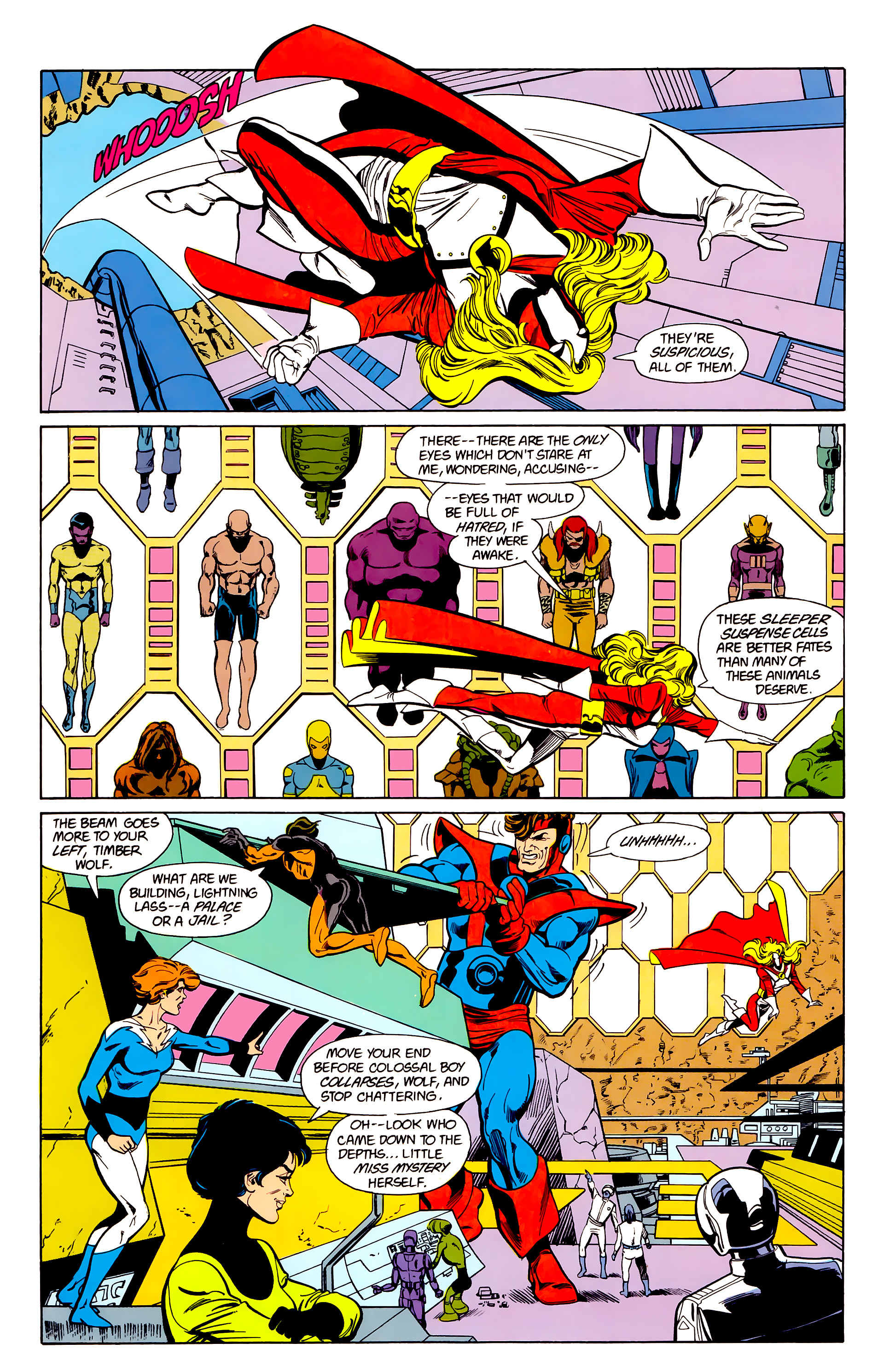 Read online Legion of Super-Heroes (1984) comic -  Issue #22 - 7