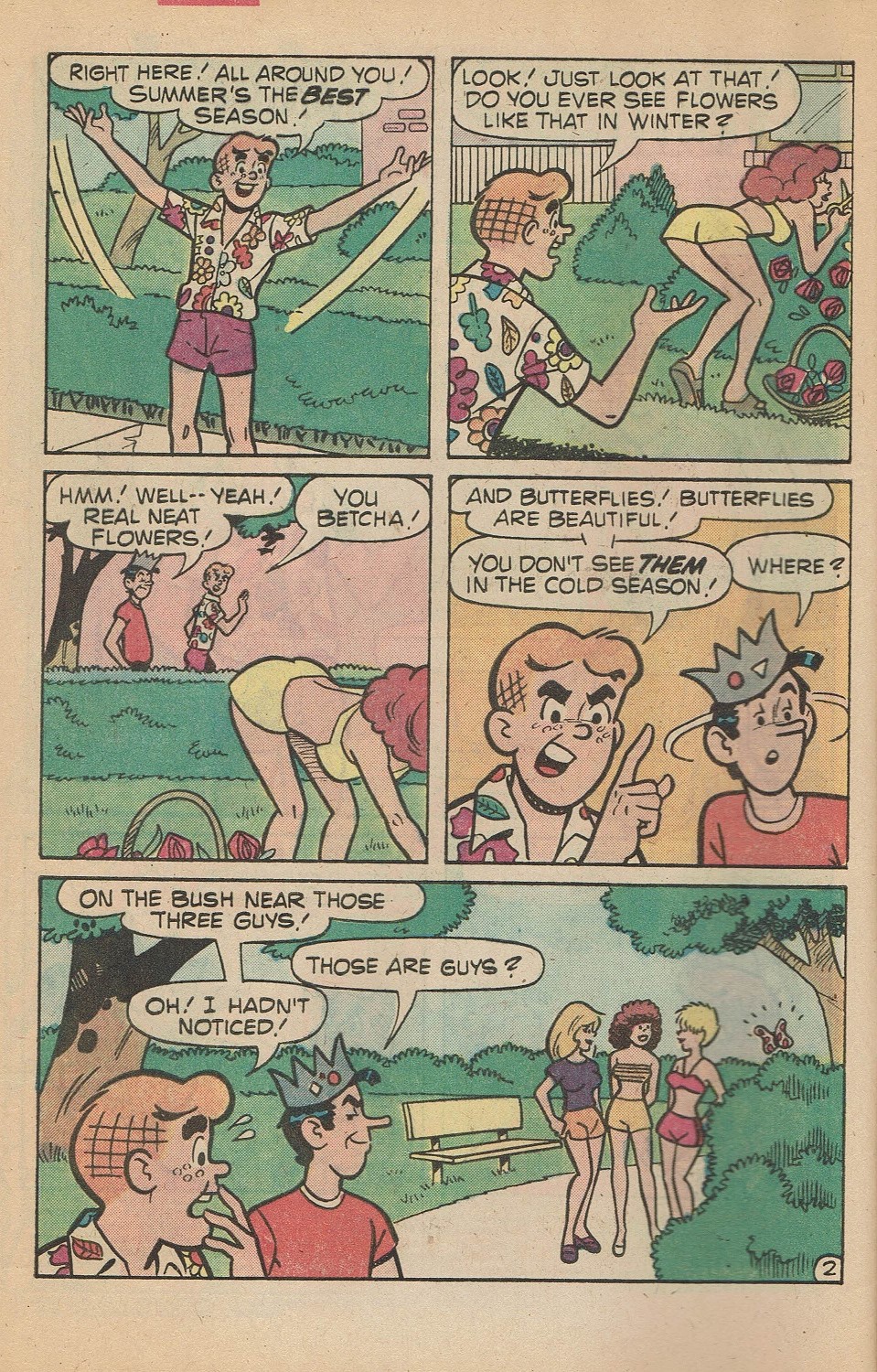 Read online Archie's TV Laugh-Out comic -  Issue #71 - 4