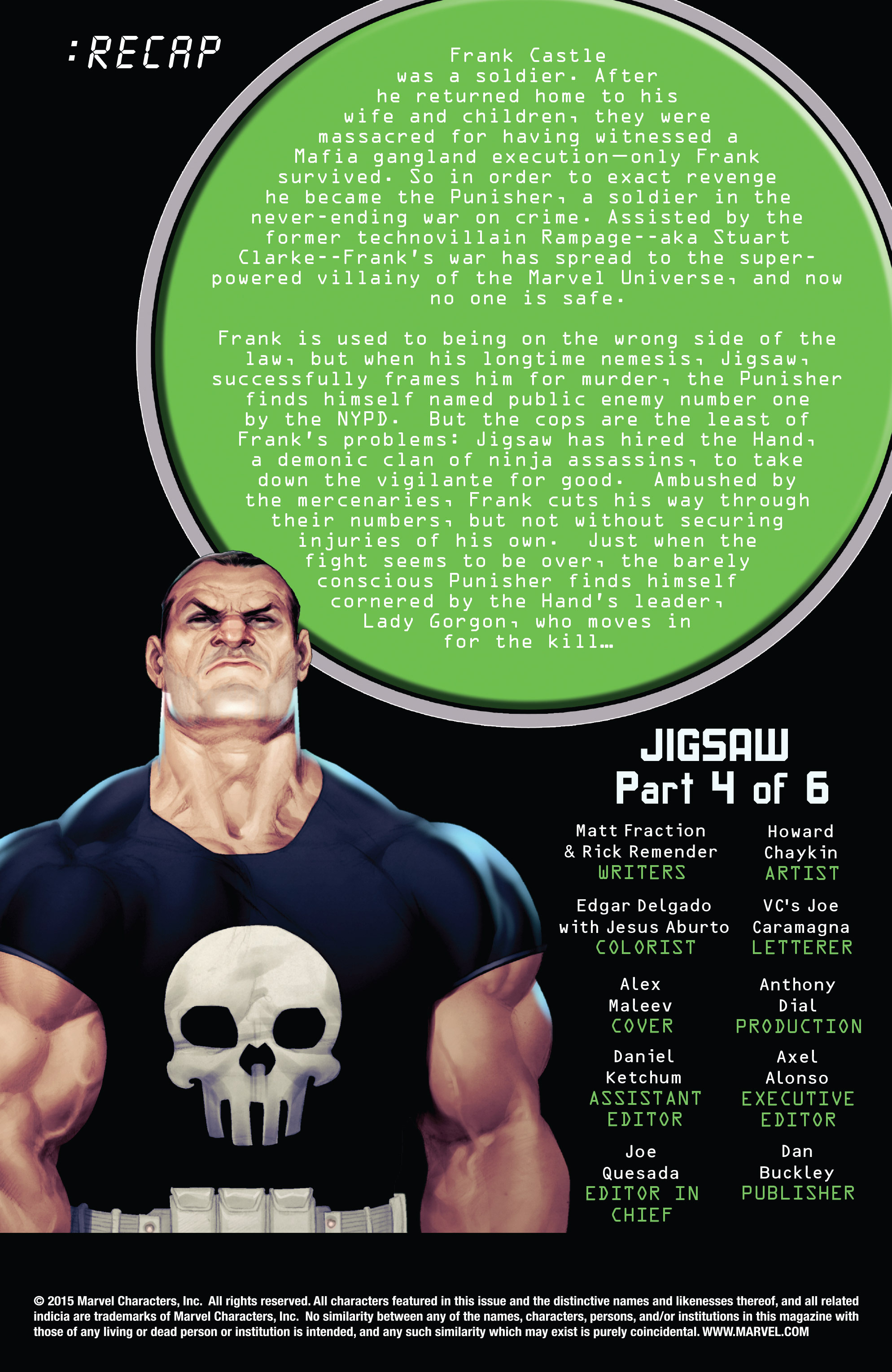 Read online Punisher War Journal comic -  Issue #21 - 2