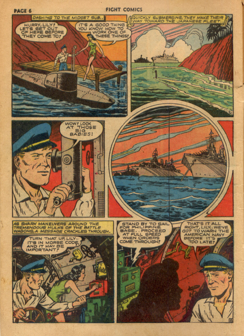 Read online Fight Comics comic -  Issue #19 - 8