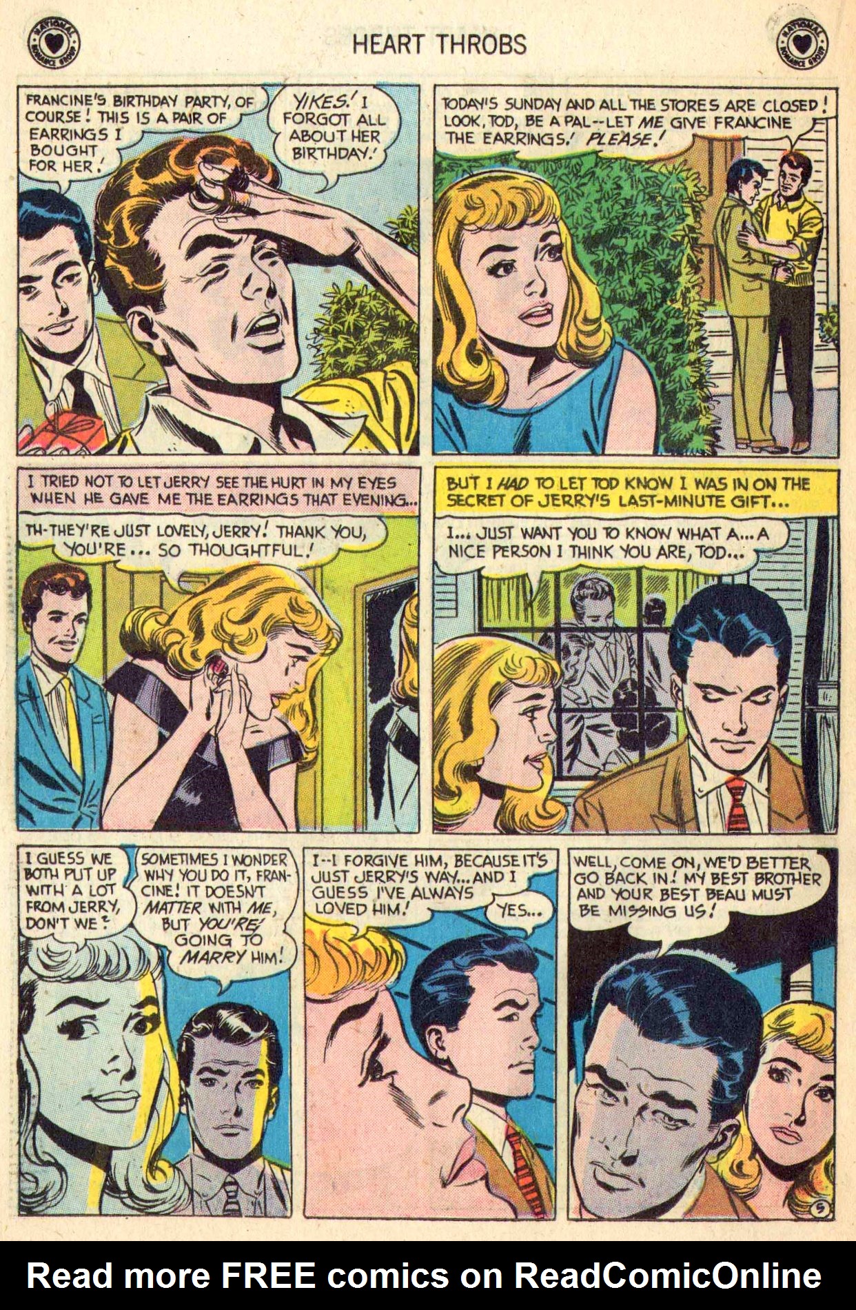 Read online Heart Throbs comic -  Issue #49 - 22